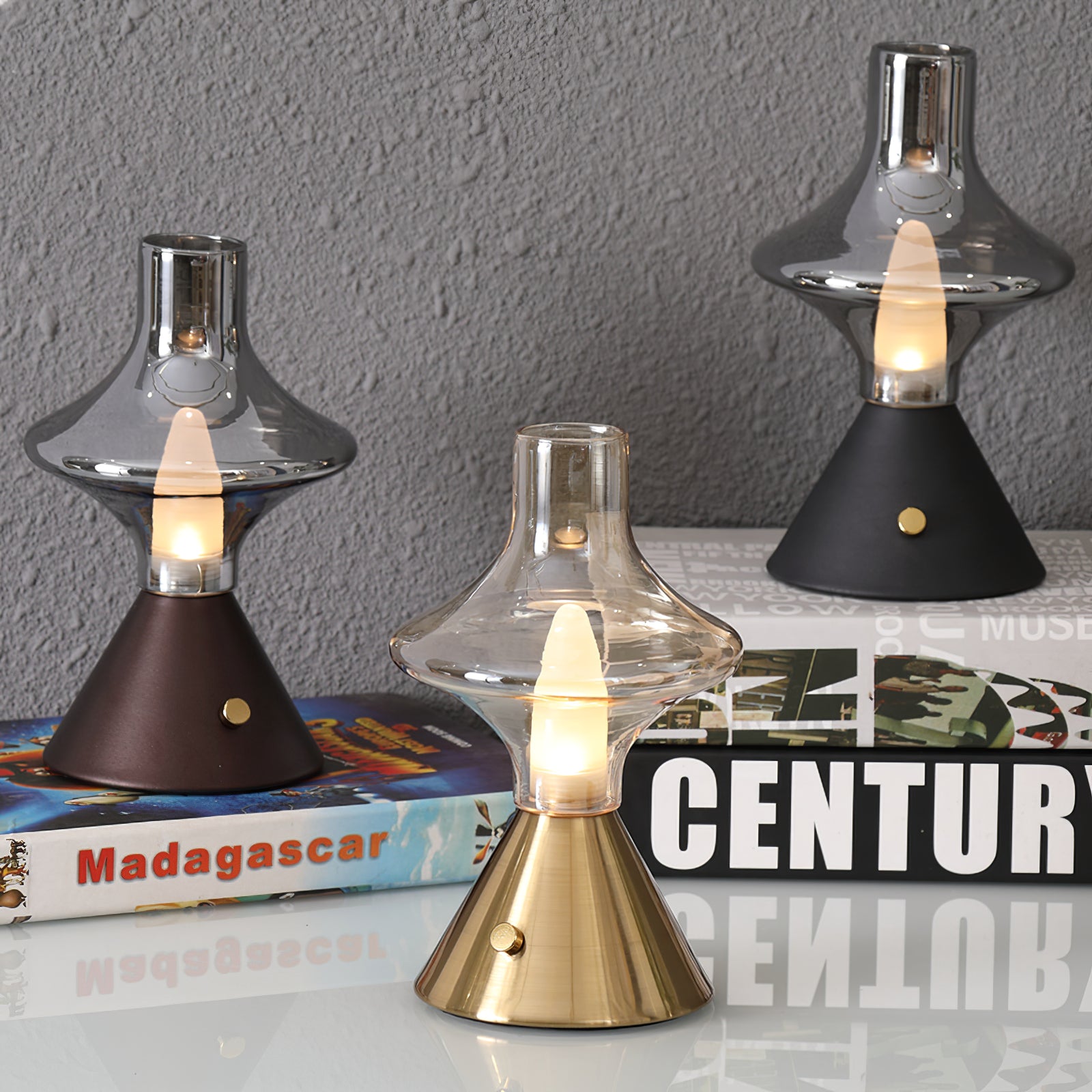 Theater Built-in Battery Table Lamp - Lumpaz