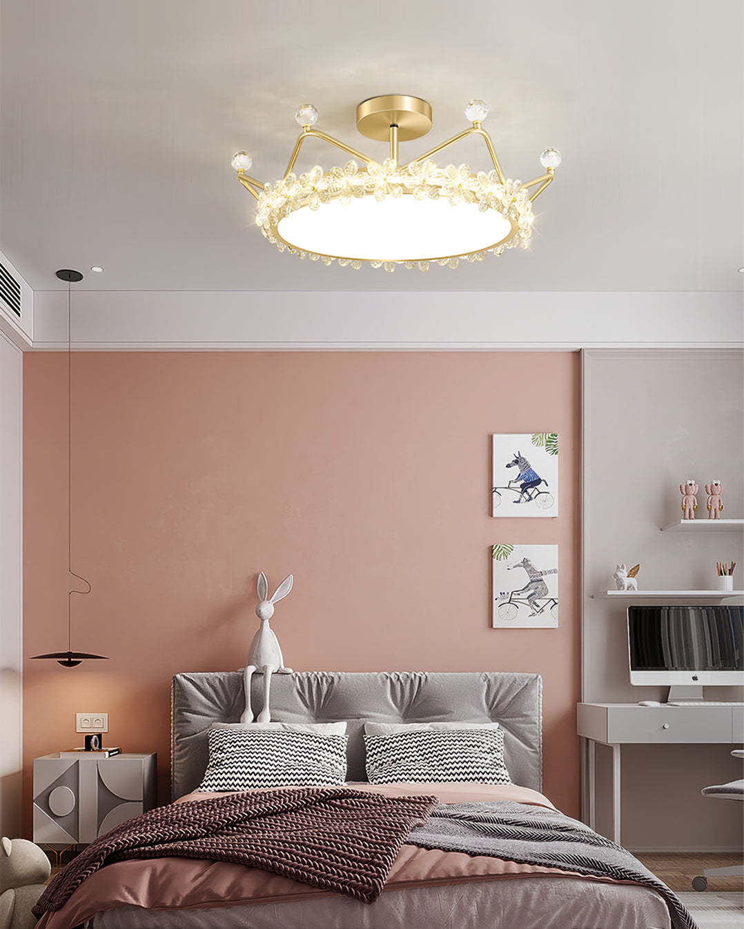 Petal Crown Ceiling Lamp - Lumpaz