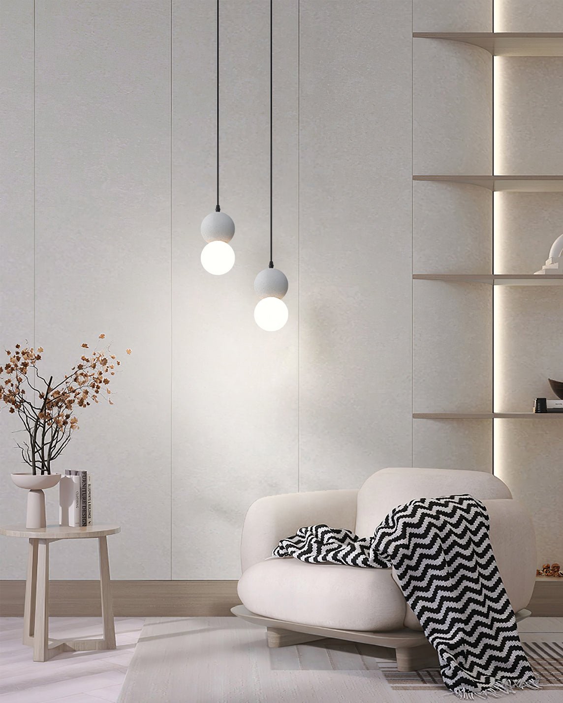 Ball Terrazzo Pendant Lamp - Lumpaz