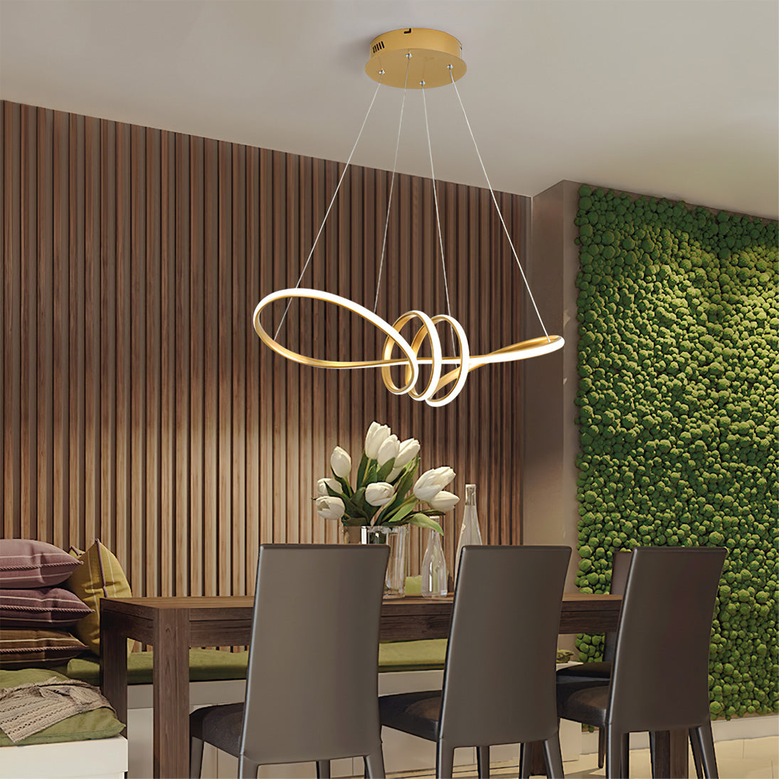 Ribbon Chandelier - Lumpaz