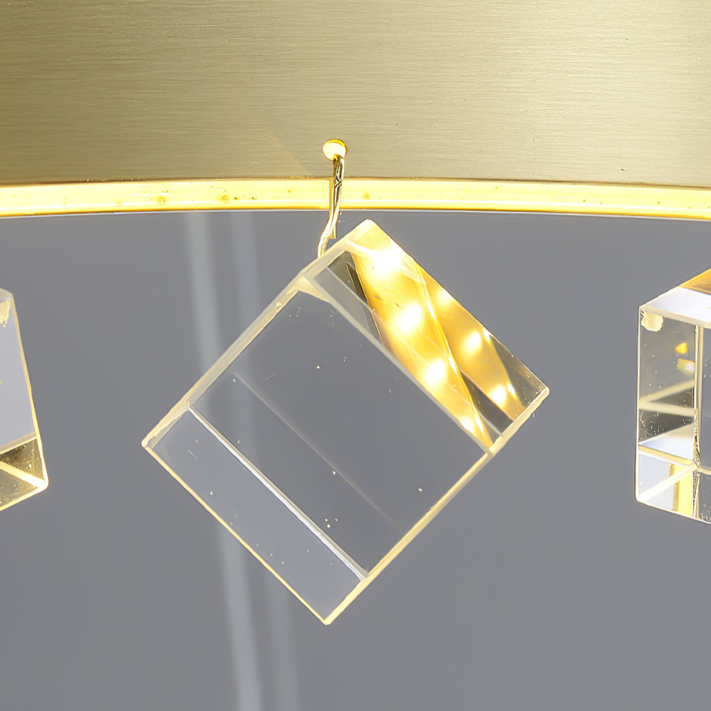 Loop Crystal Chandelier - Lumpaz