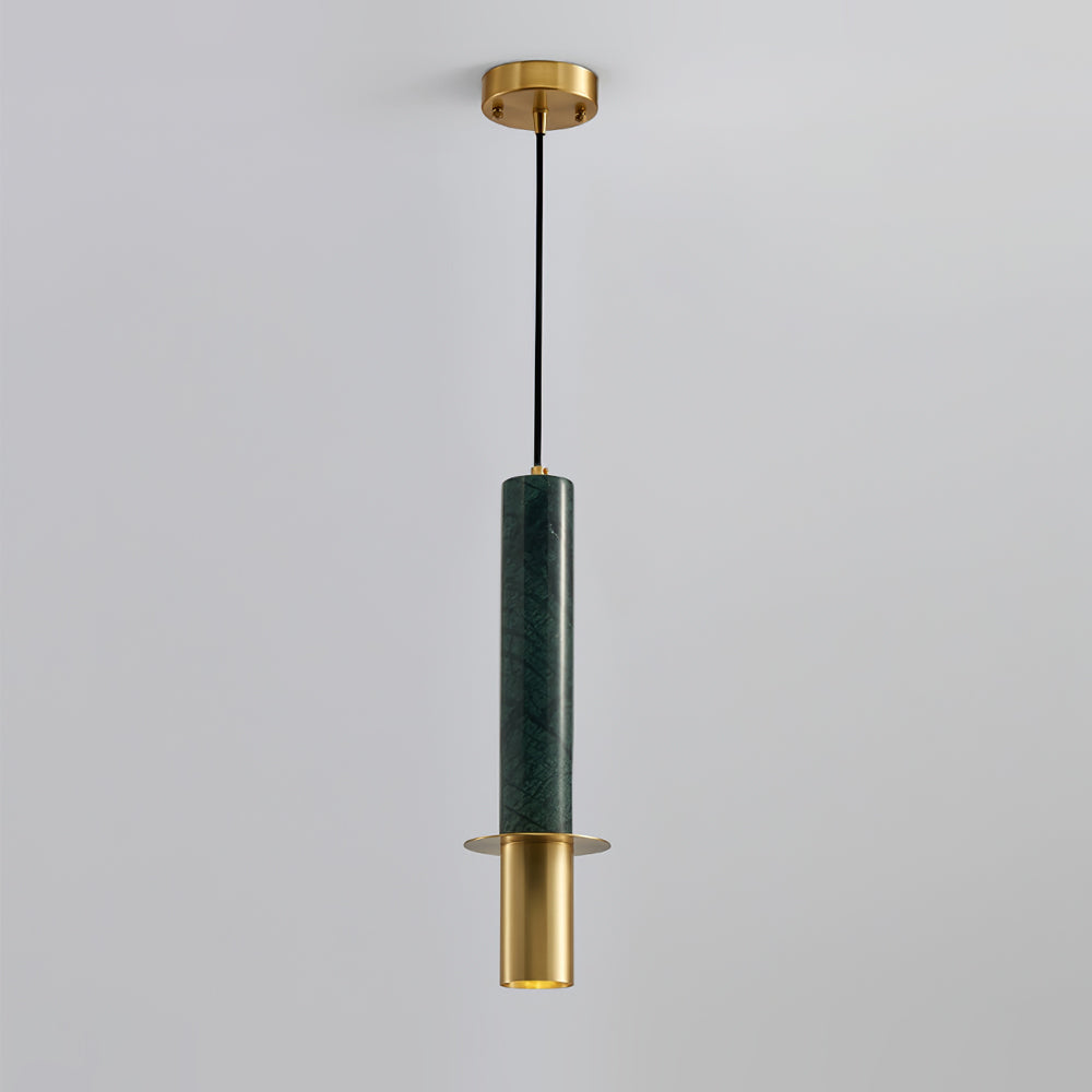 Marble Cylinder Pendant Light - Lumpaz