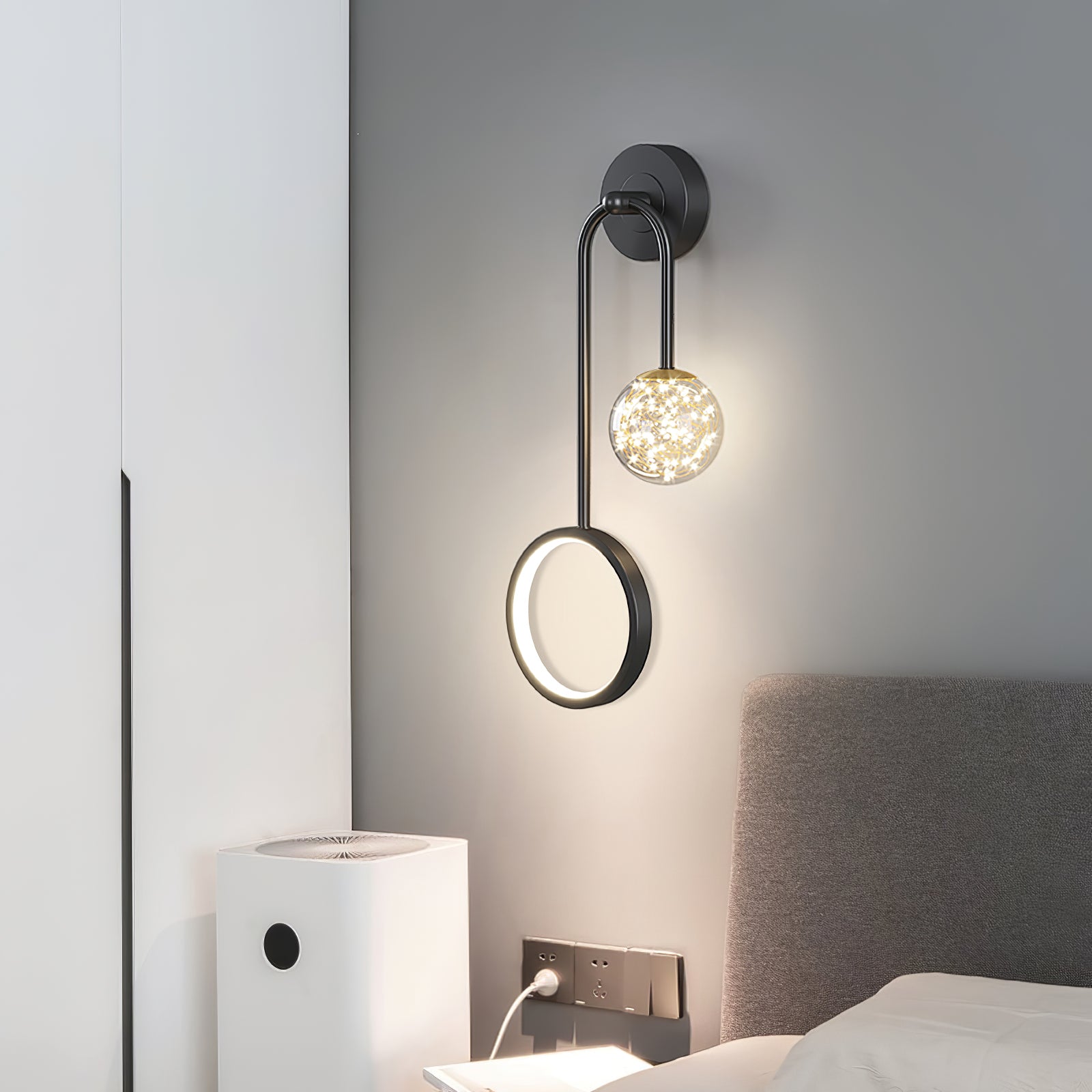 Gypsophila Wall Lamp - Lumpaz