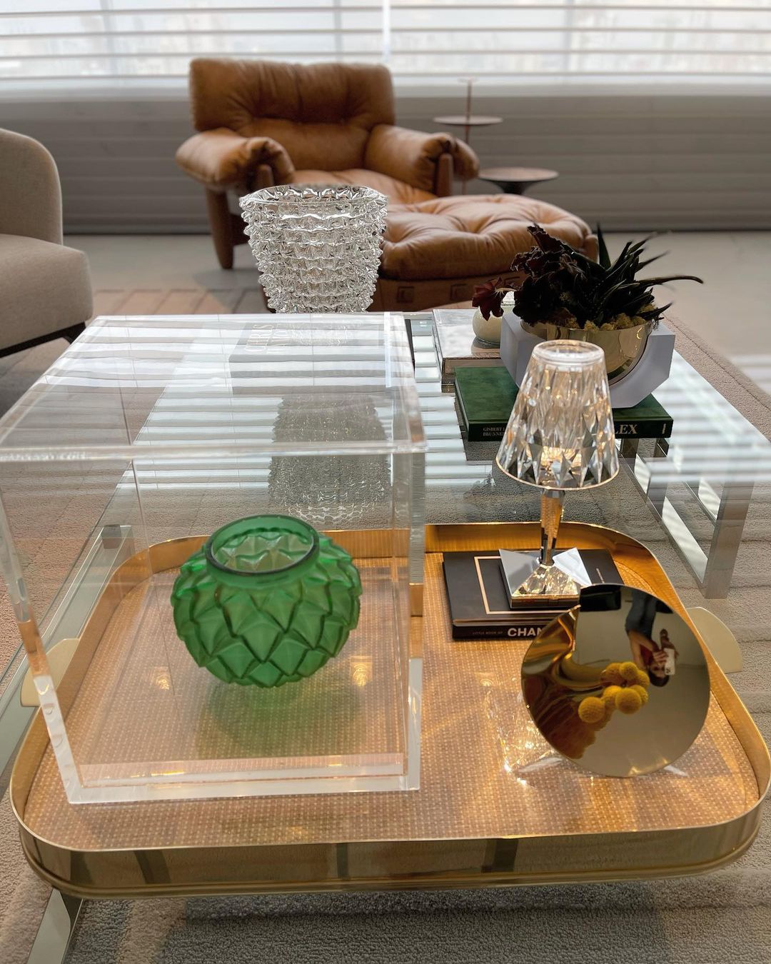 Sparkle Glam Built-in Battery Table Lamp - Lumpaz