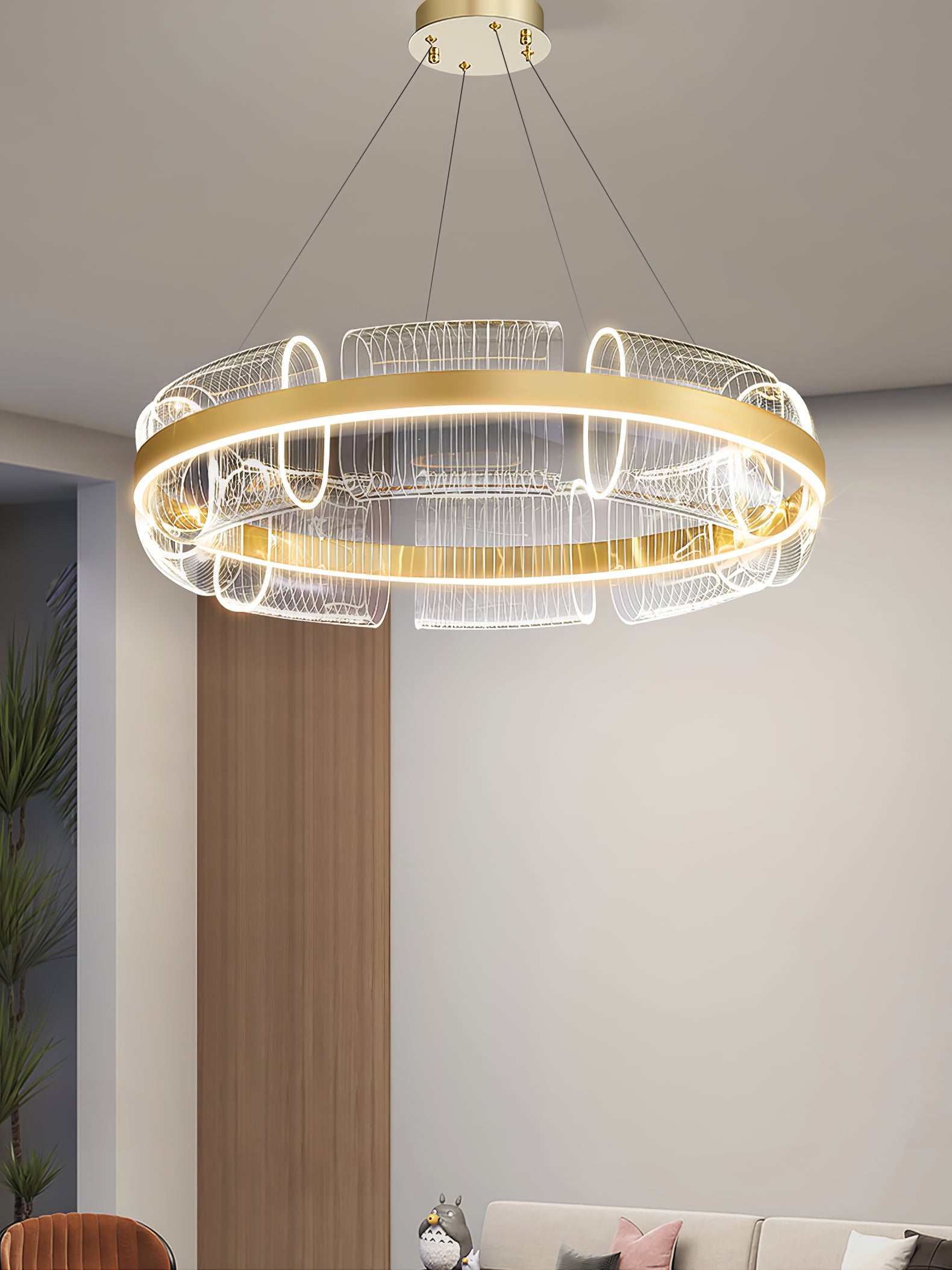 Bangle Rings Chandelier - Lumpaz