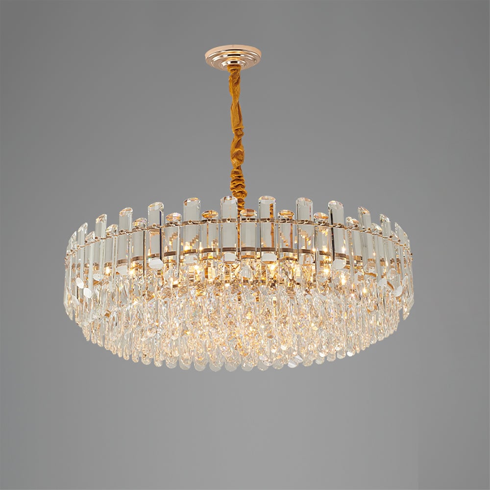 Modern Crystal Tier Chandelier - Lumpaz