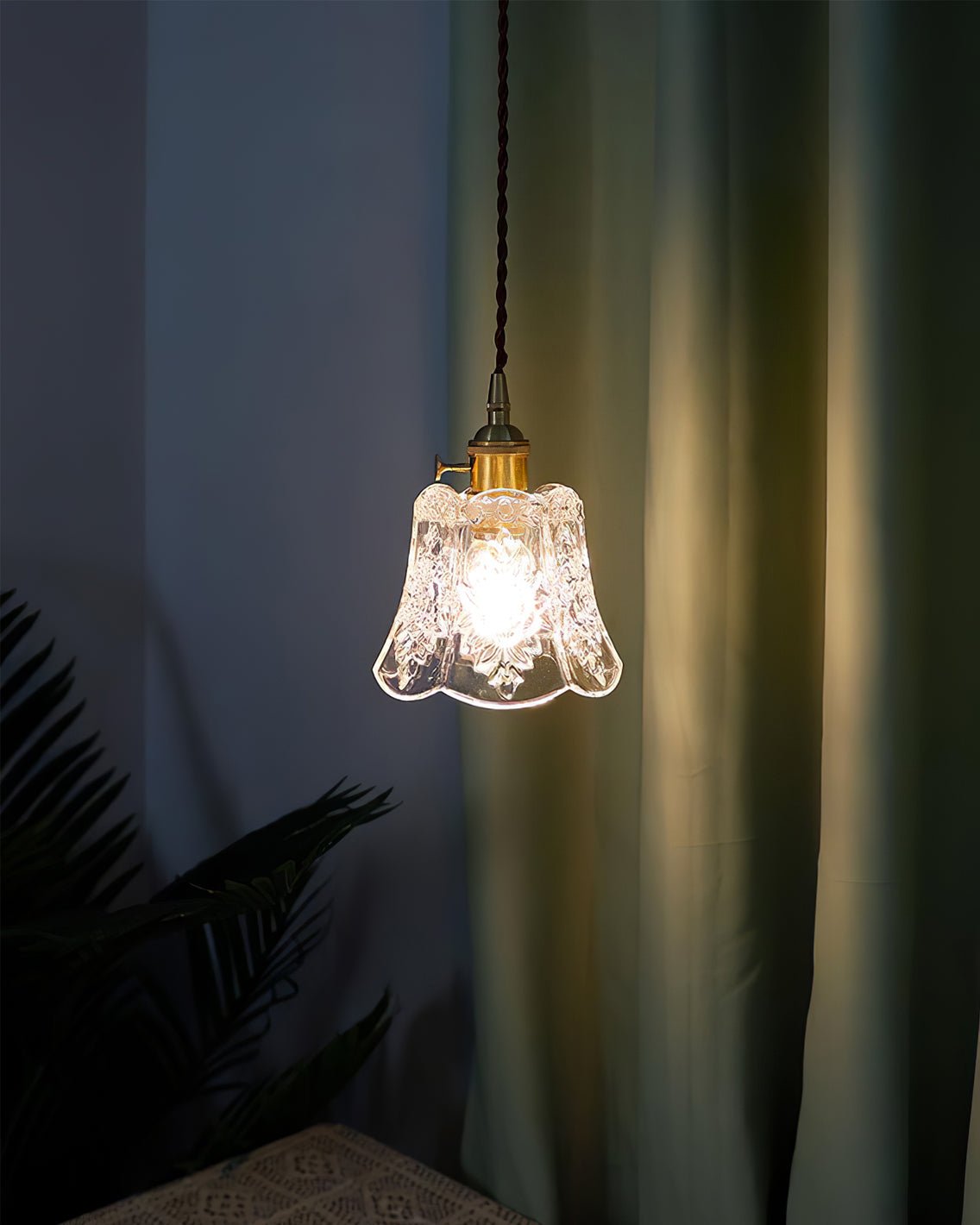 Flower Glass Pendant Lamp - Lumpaz