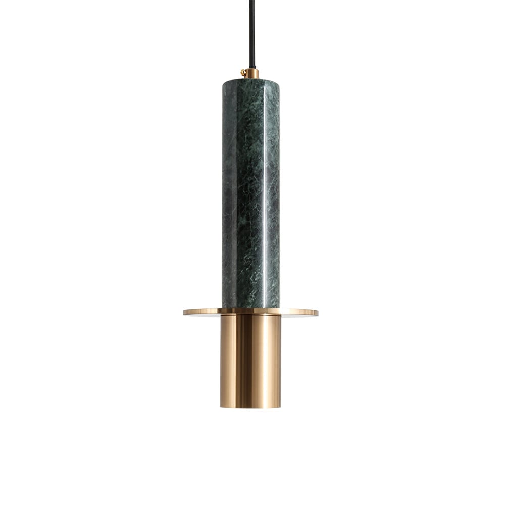 Marble Cylinder Pendant Light - Lumpaz