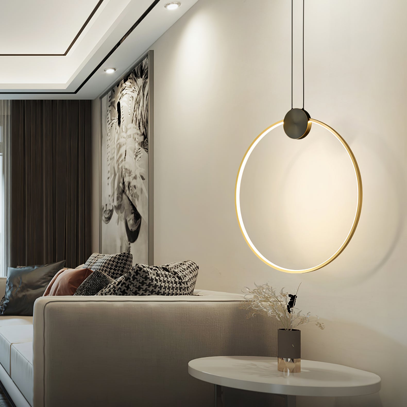 Ring Hanging Pendant Light - Lumpaz