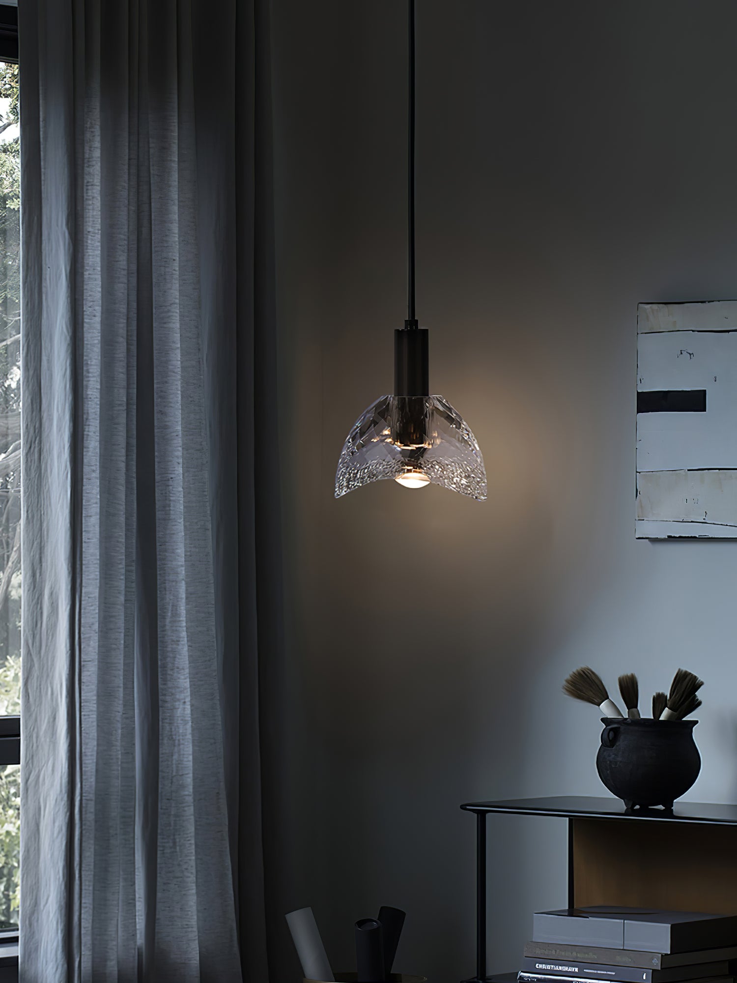 Ebbe Crystal Pendant Lamp - Lumpaz