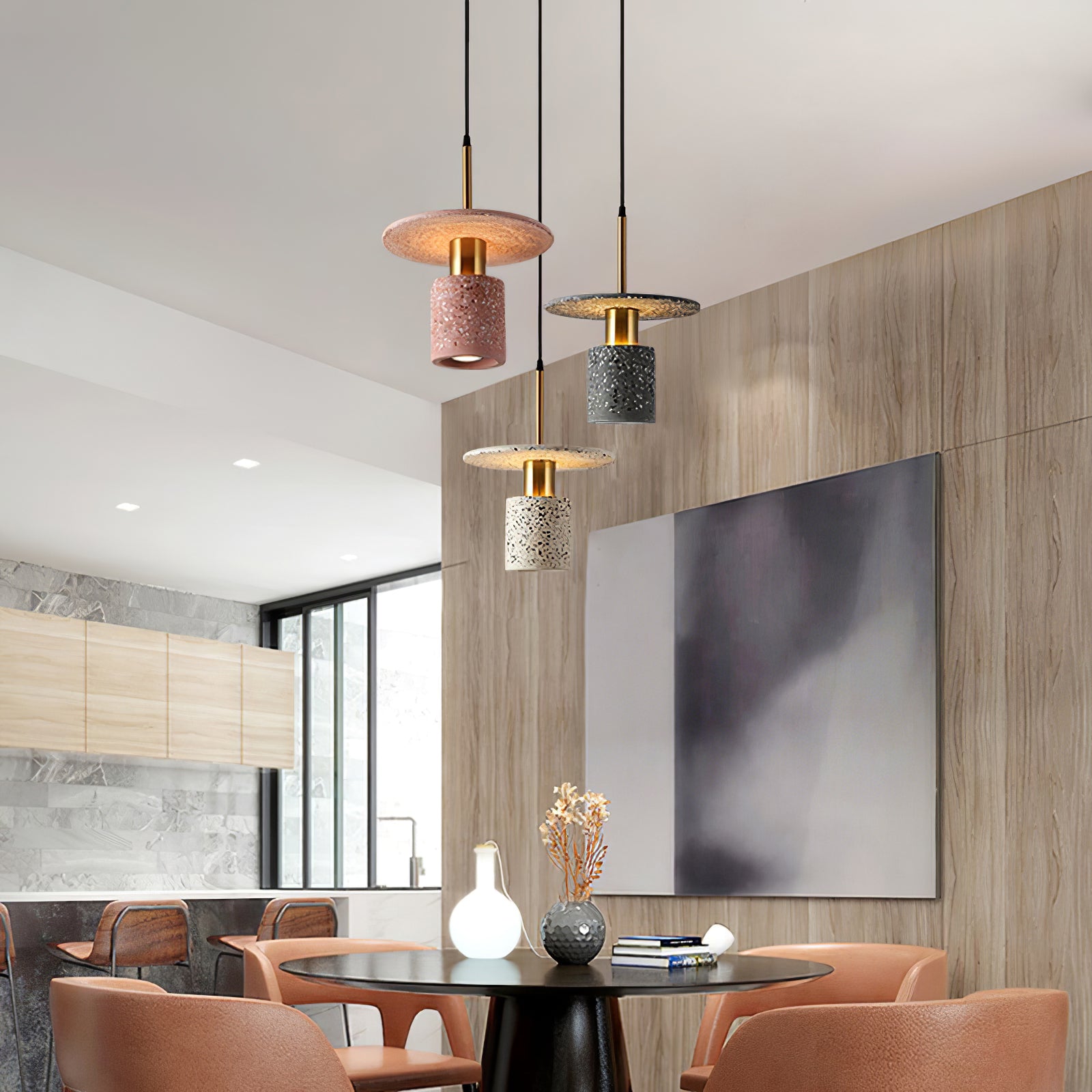 Terrazzo Drop Pendant Lamp - Lumpaz