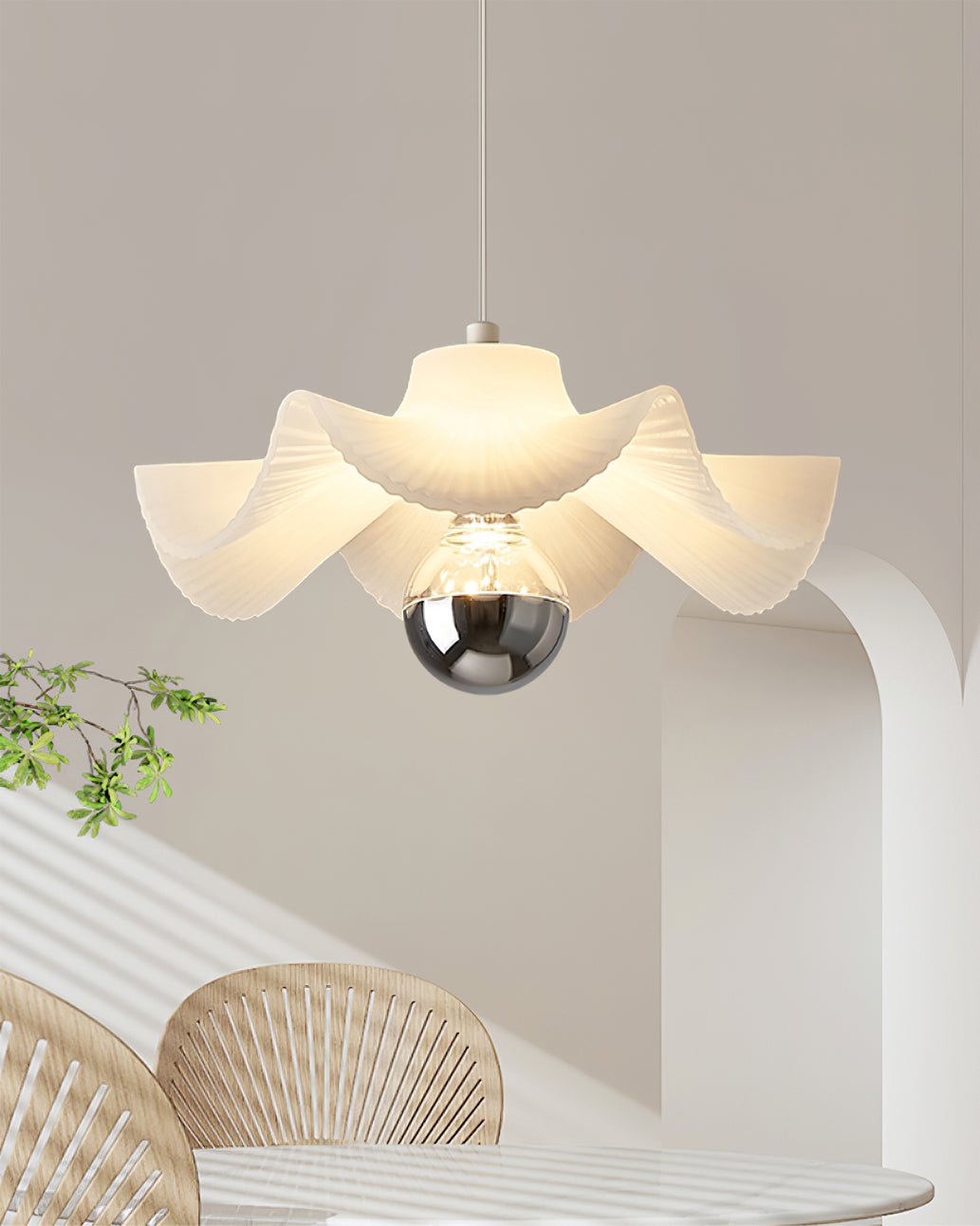 Pleated Pendant Lamp - Lumpaz