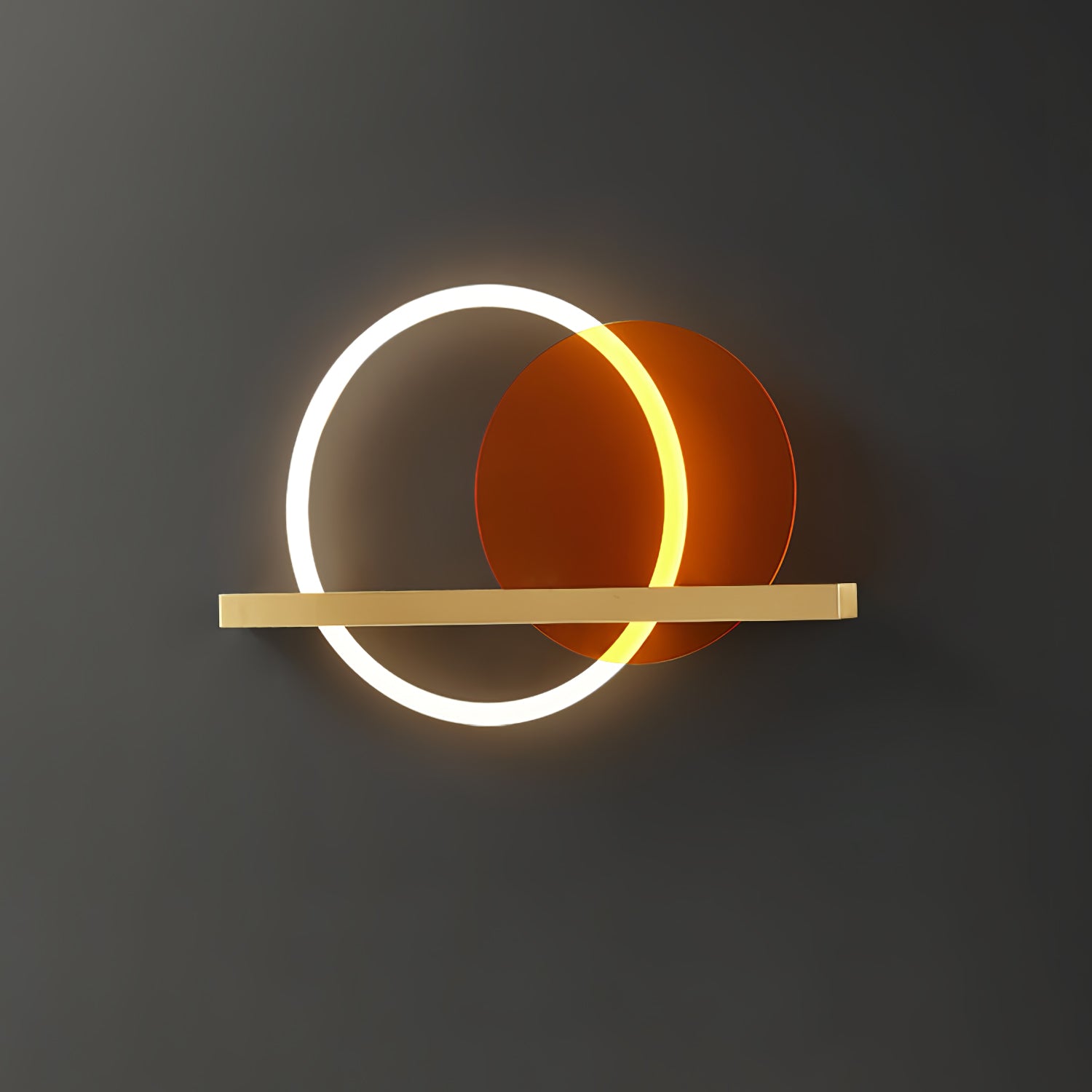 Round Cut Wall Lamp - Lumpaz