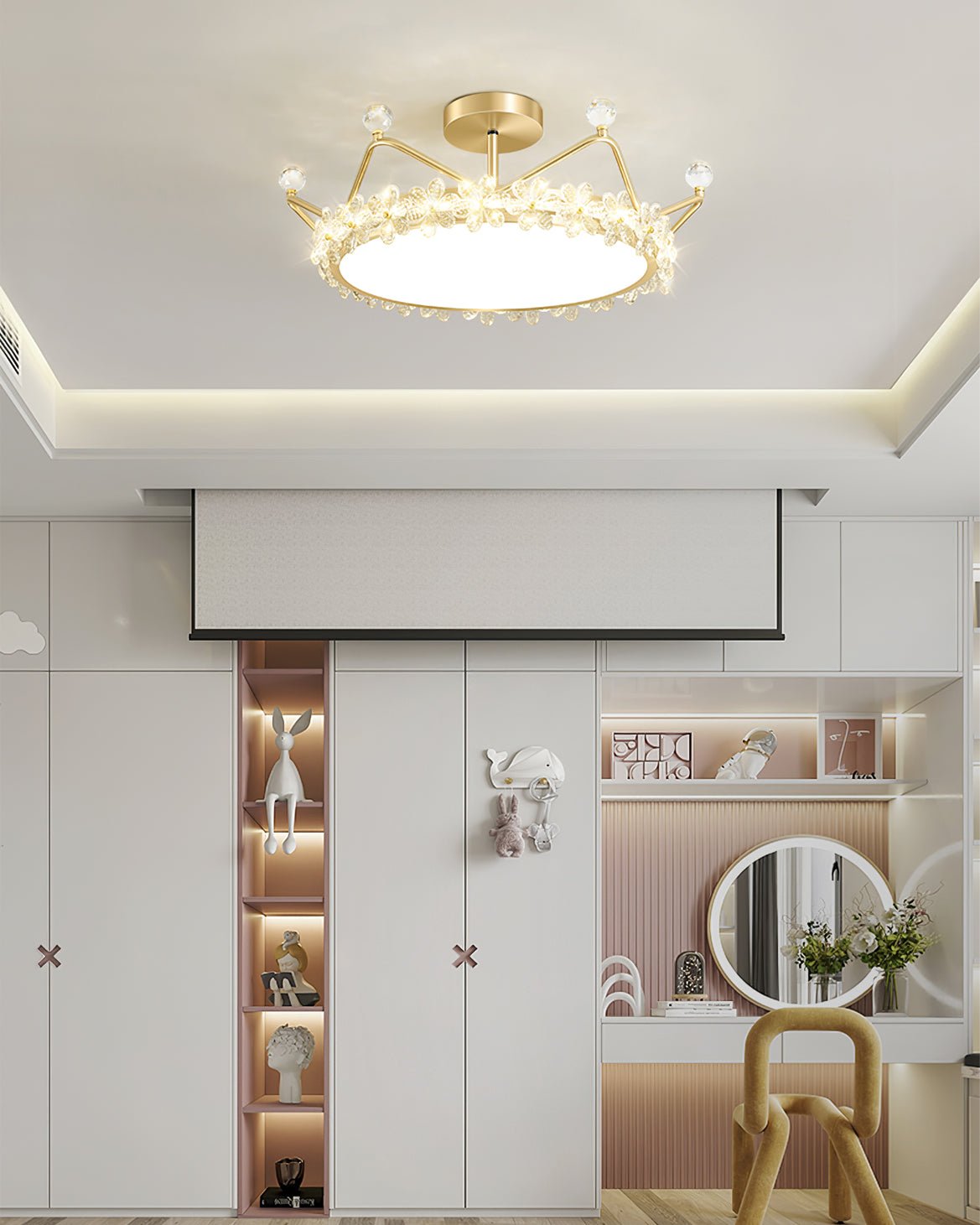 Petal Crown Ceiling Lamp - Lumpaz