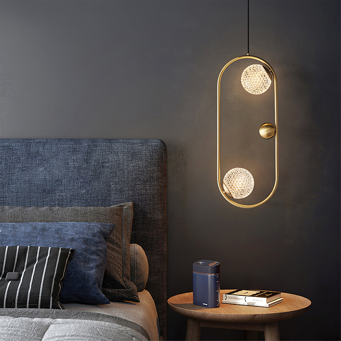 Jupiter Brass Pendant Lamp - Lumpaz