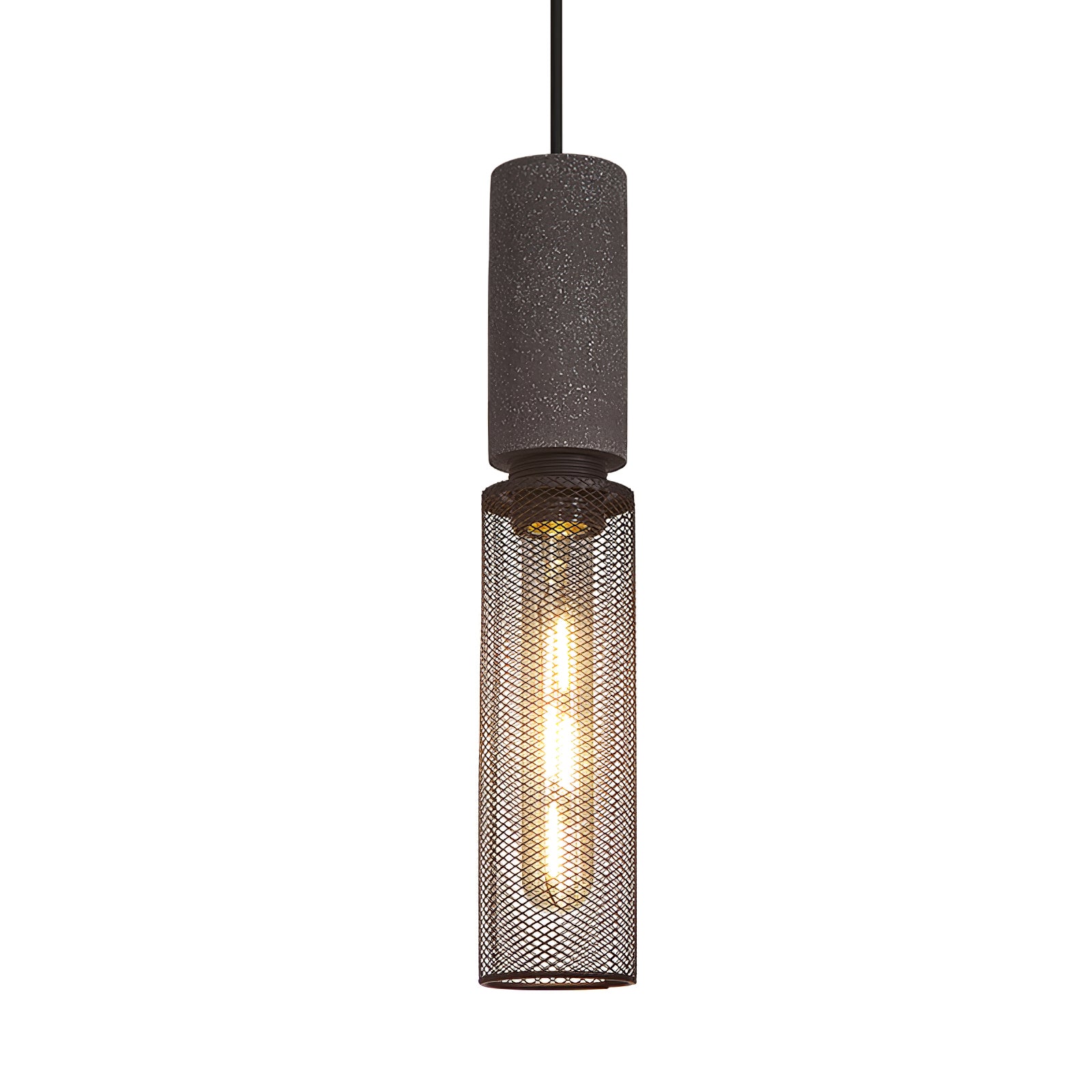 Concrete Industry Pendant Lamp - Lumpaz