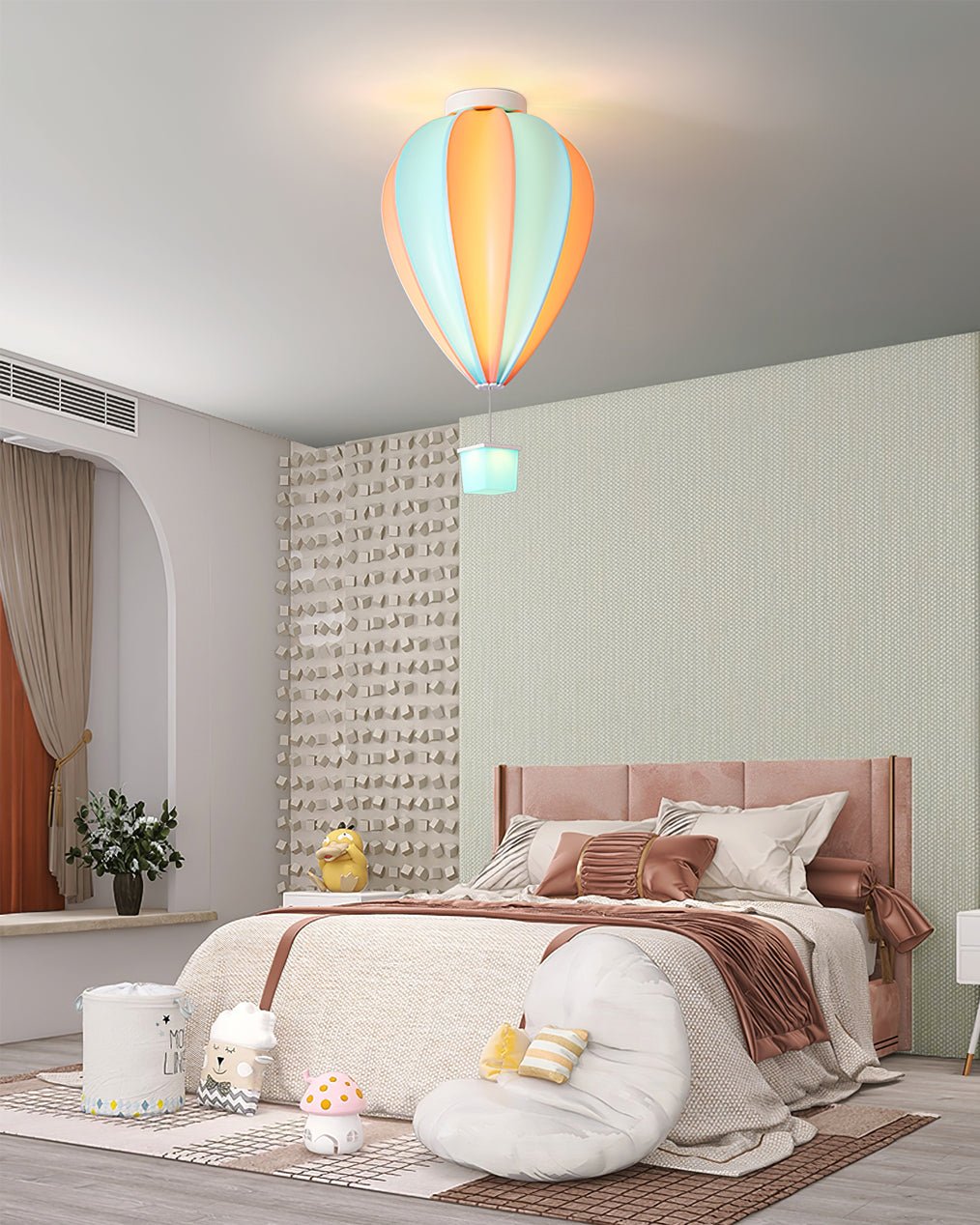 Rainbow Hot Air Balloon Ceiling Lamp - Lumpaz