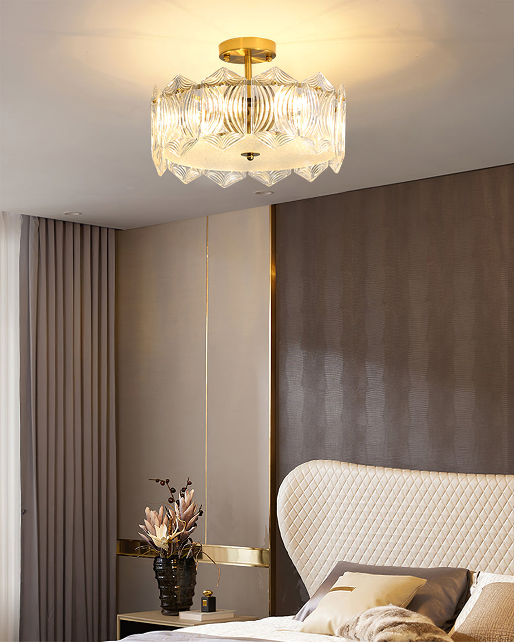 Ruby Round Ceiling Lamp - Lumpaz