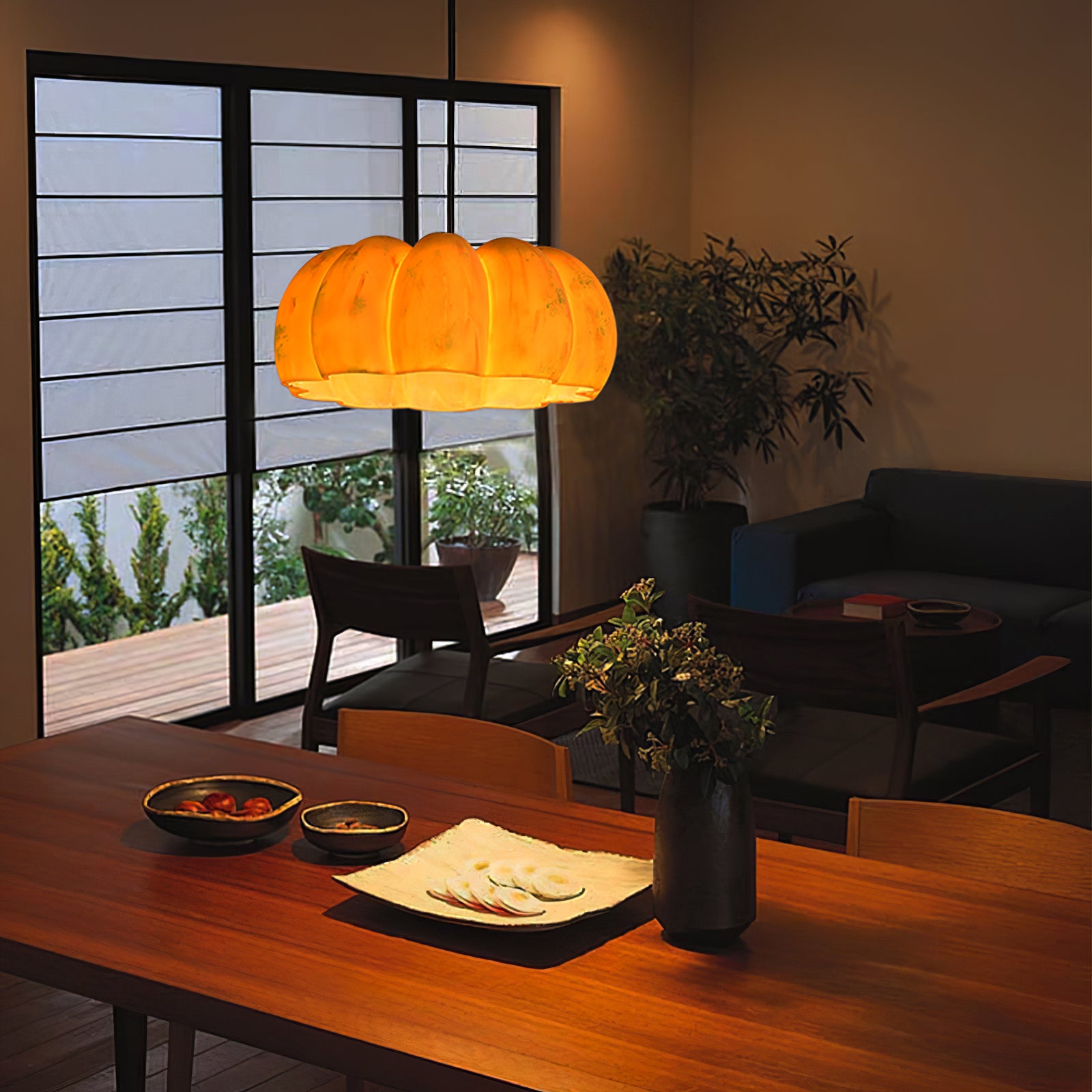 Pumpkin Pendant Lamp - Lumpaz