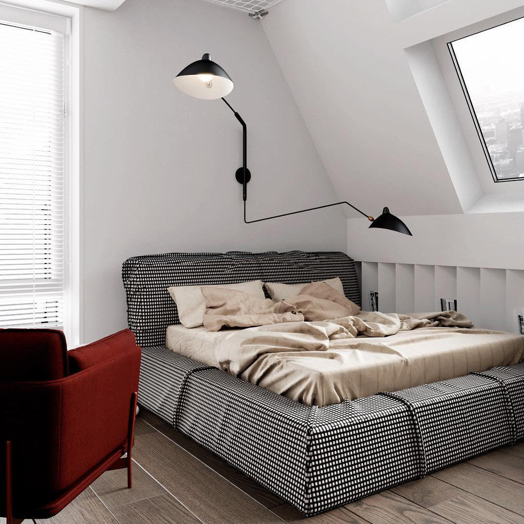 Serge Mouille Wall Lamp - Lumpaz