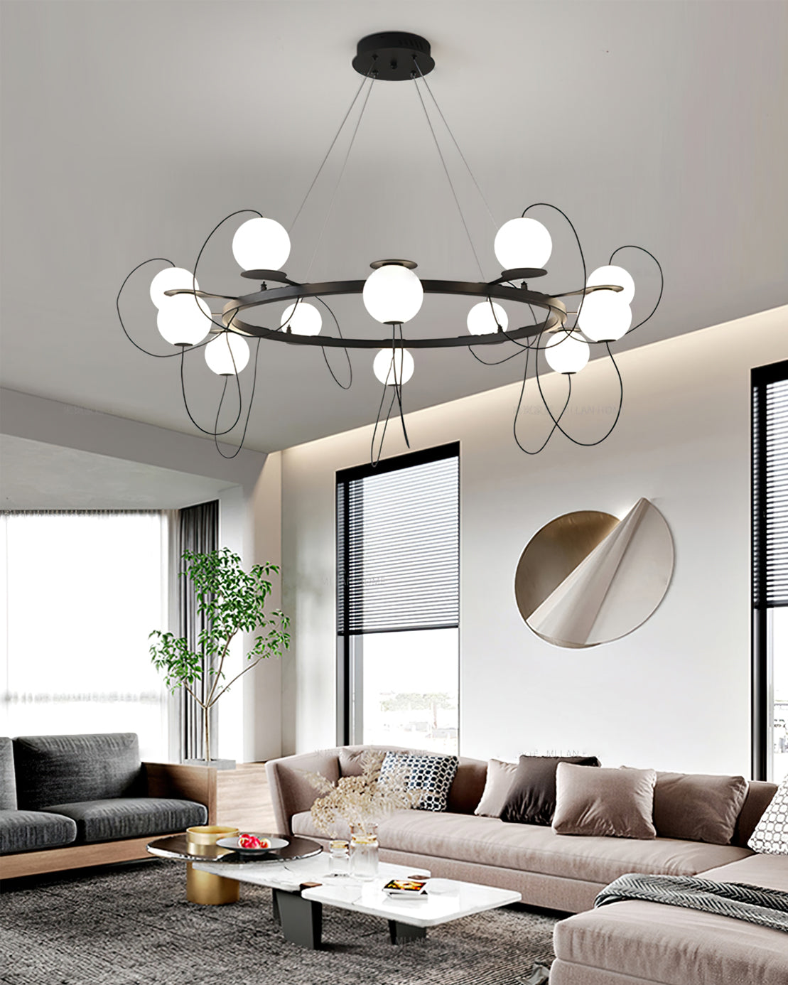 Hubble Bubble Chandelier - Lumpaz