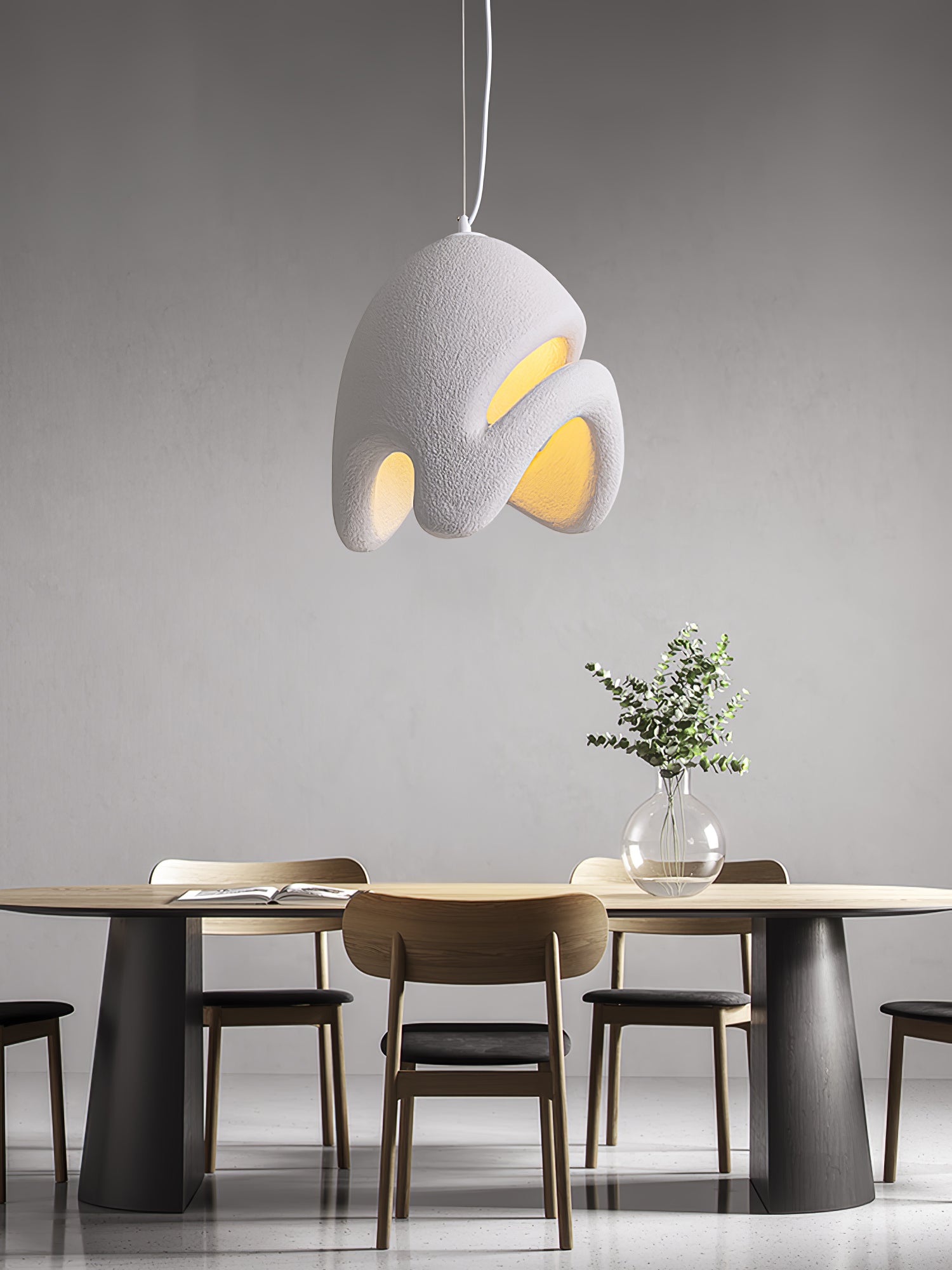 Wabi Sabi Resin Pendant Lamp - Lumpaz