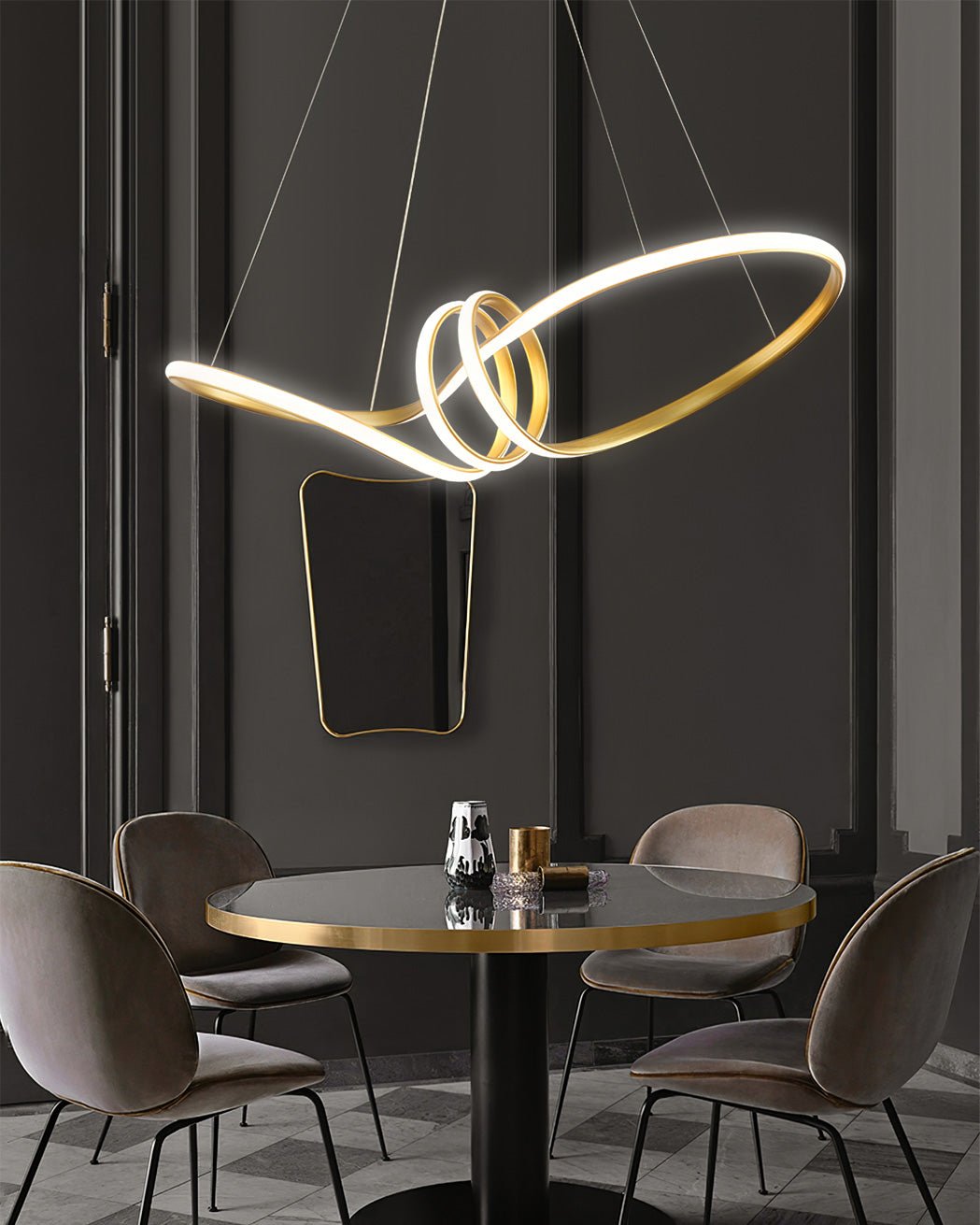 Ribbon Chandelier - Lumpaz