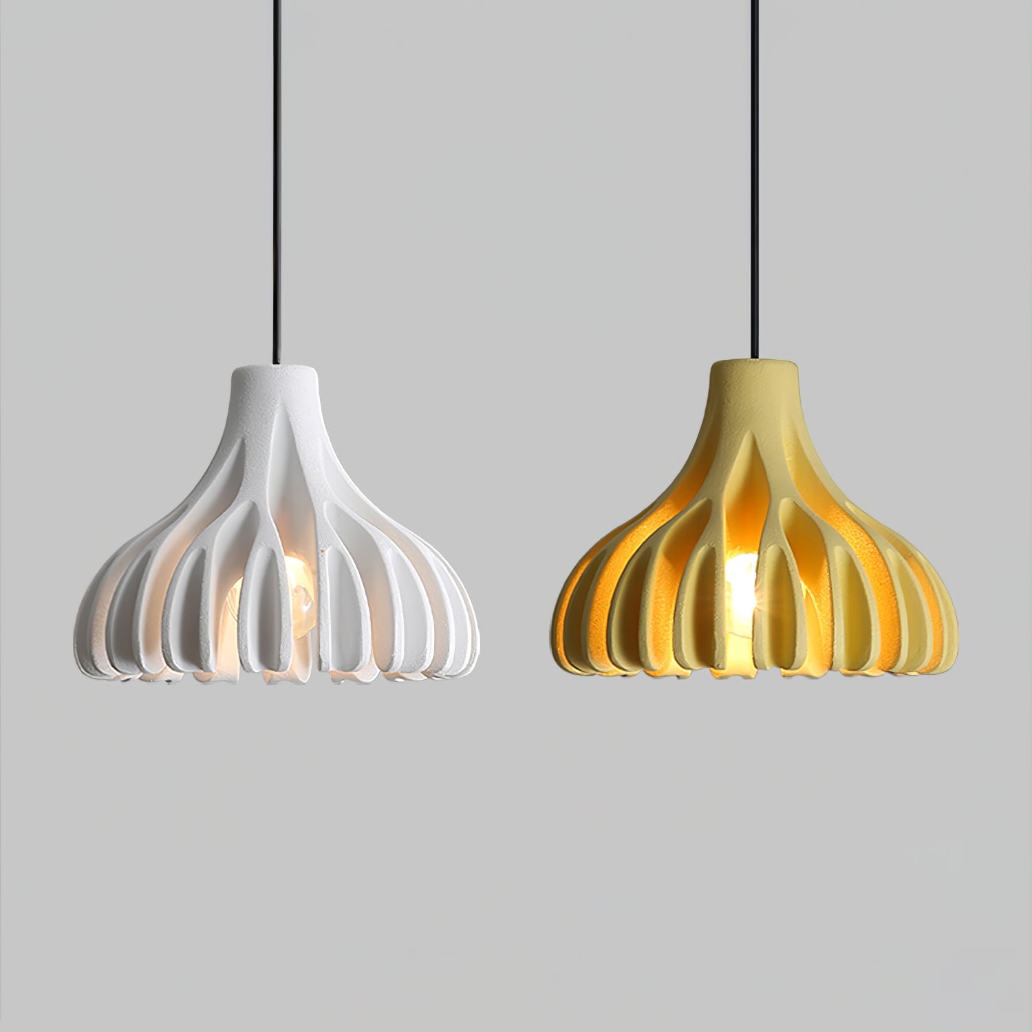 Coral Resin Pendant Lamp - Lumpaz