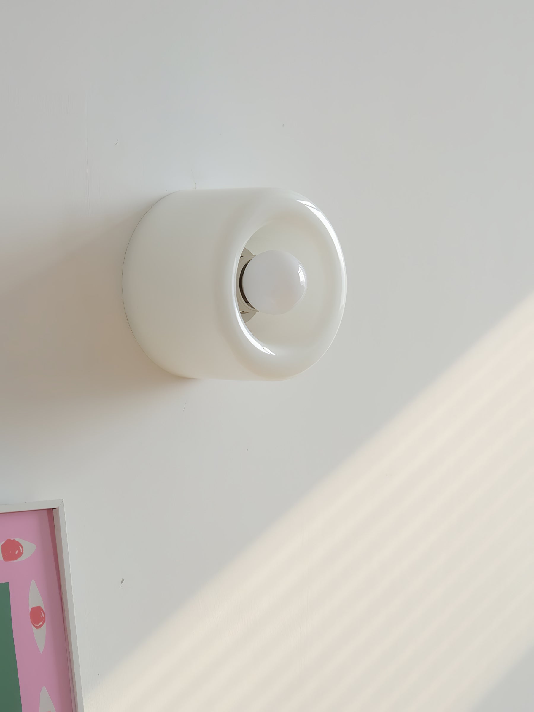 Round Glass Wall Lamp - Lumpaz