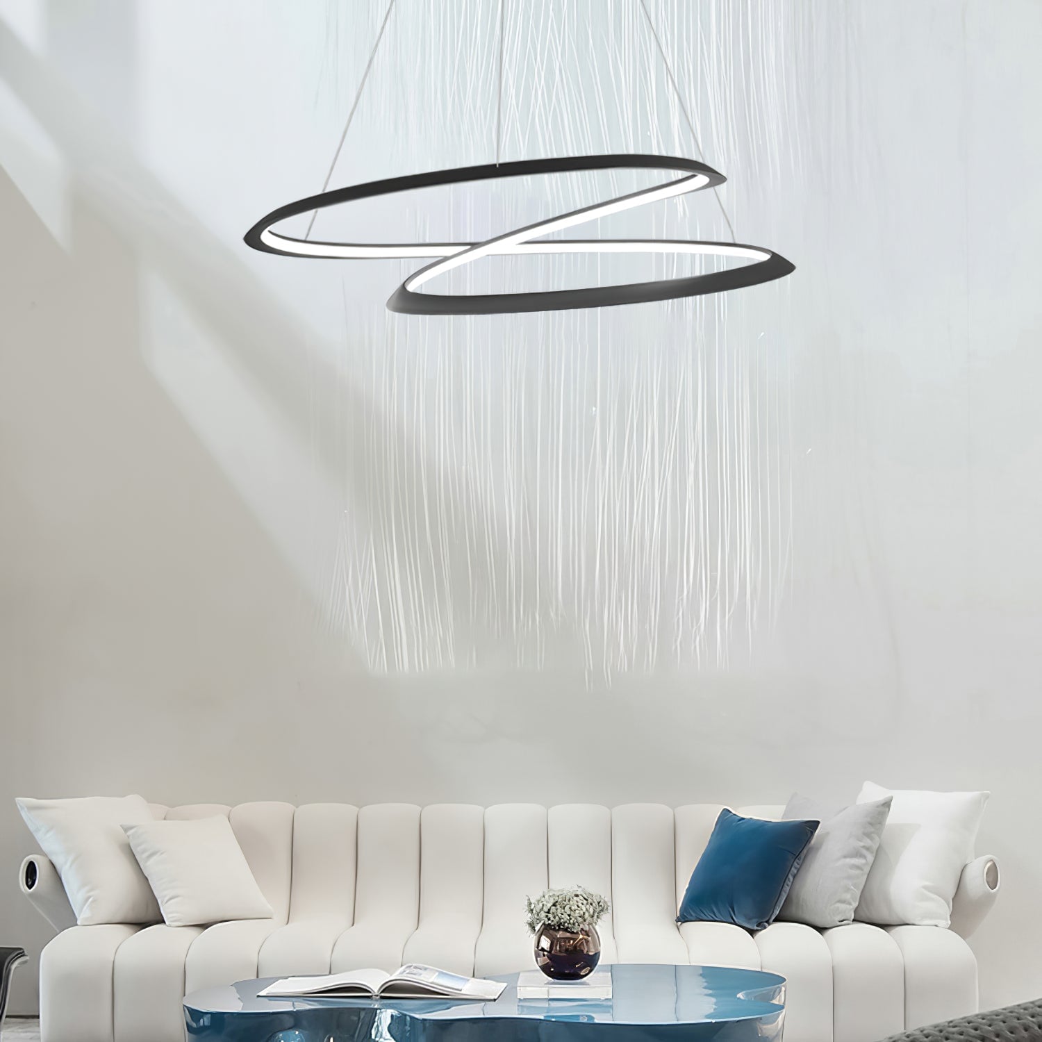 Curves LED Pendant Lamp - Lumpaz