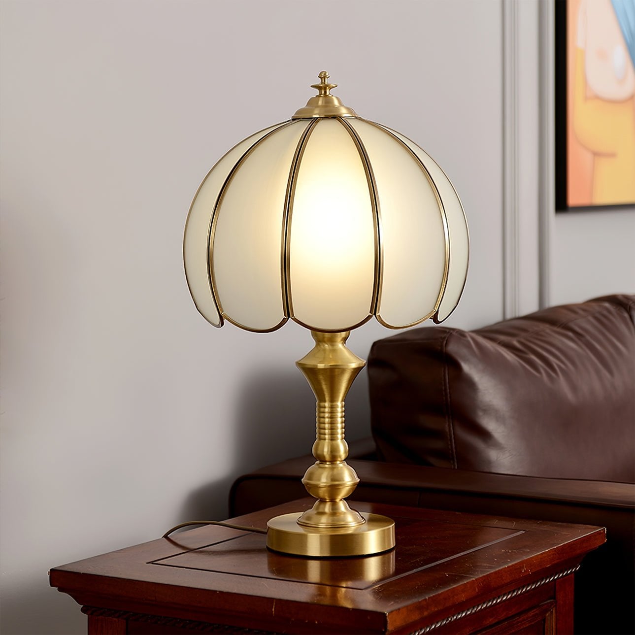 Tomyeus Brass Table Lamp - Lumpaz