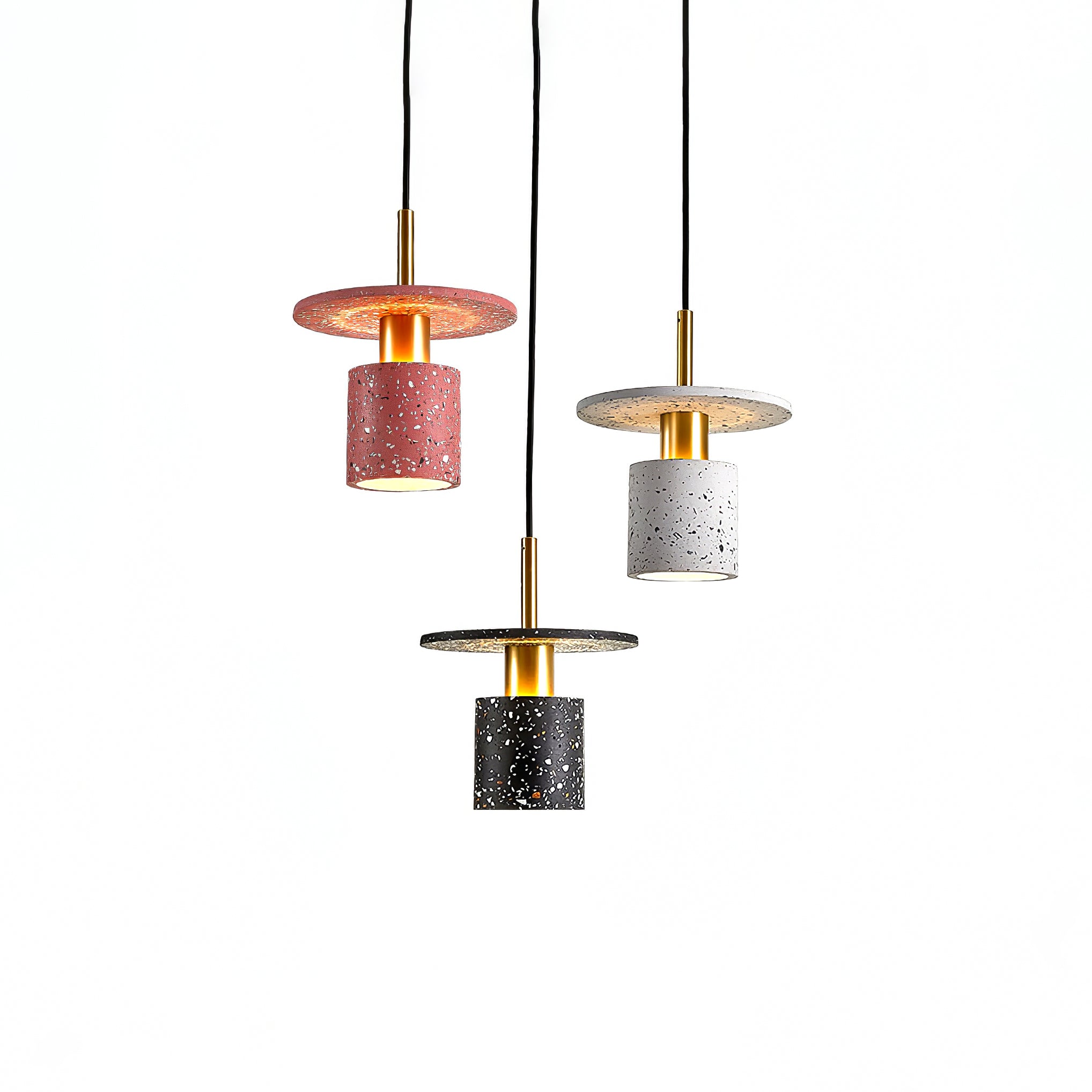 Terrazzo Drop Pendant Lamp - Lumpaz