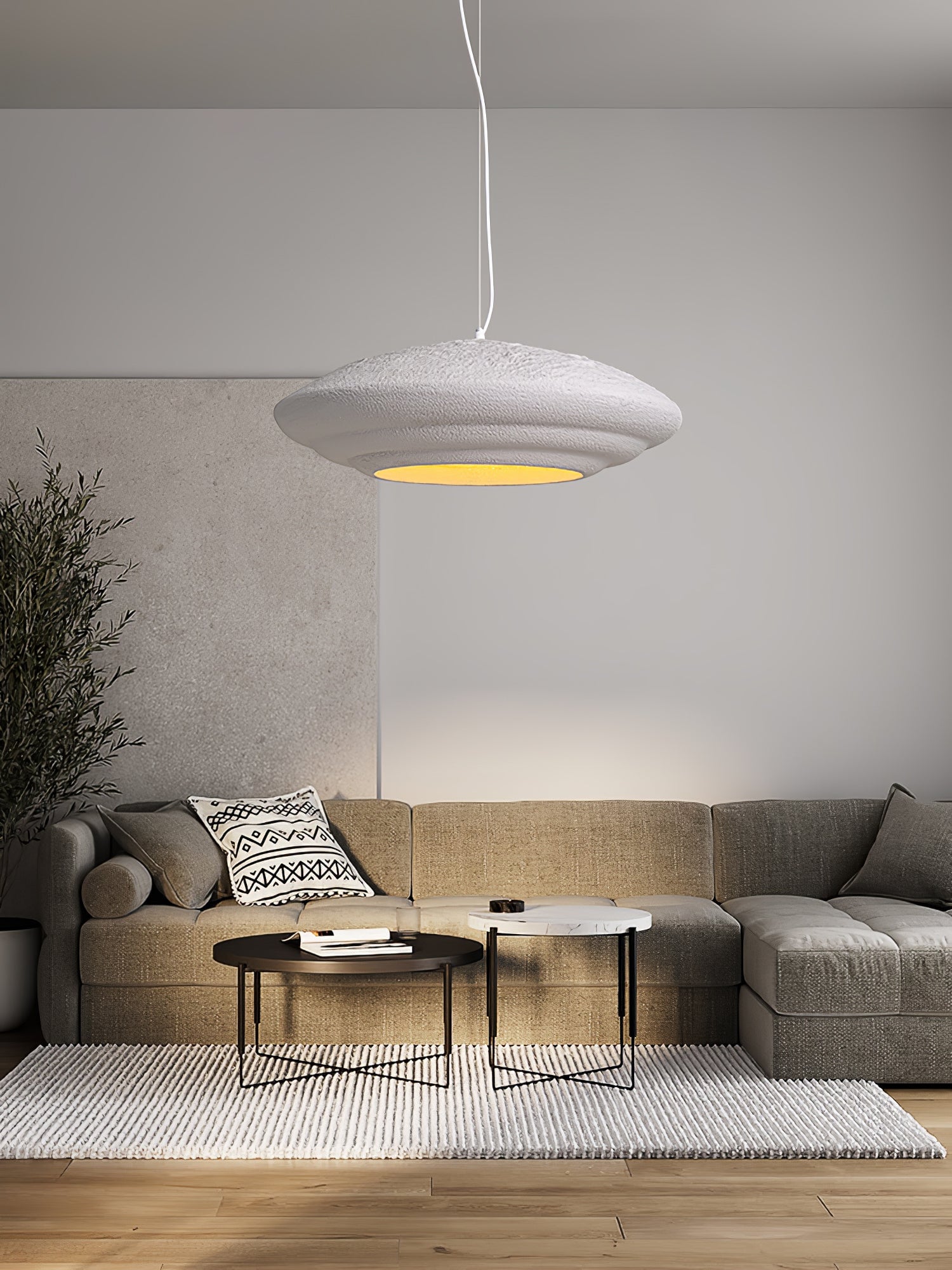 Wabi Sabi Resin Pendant Lamp - Lumpaz