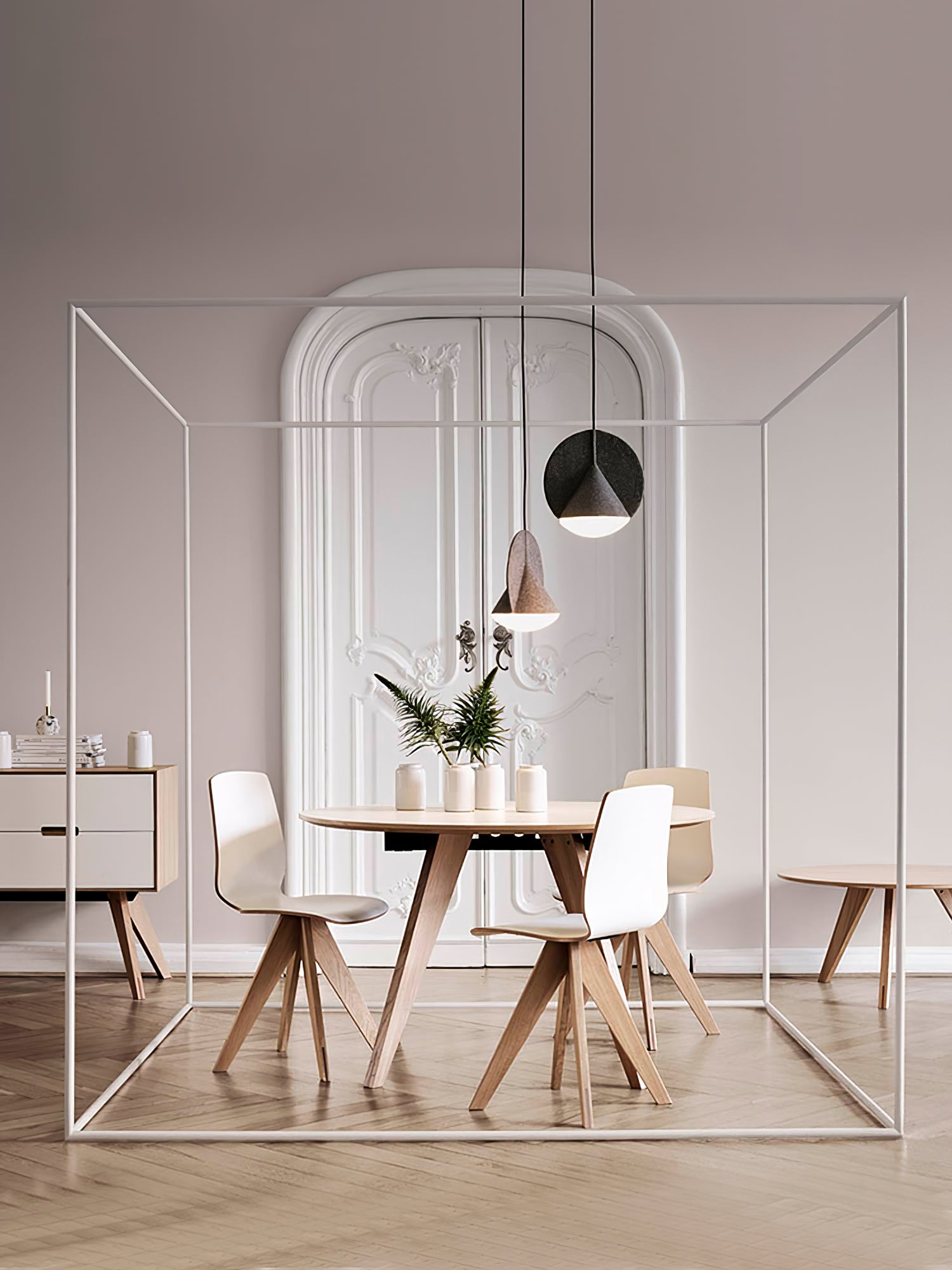 Ossa Resin Pendant Lamp - Lumpaz