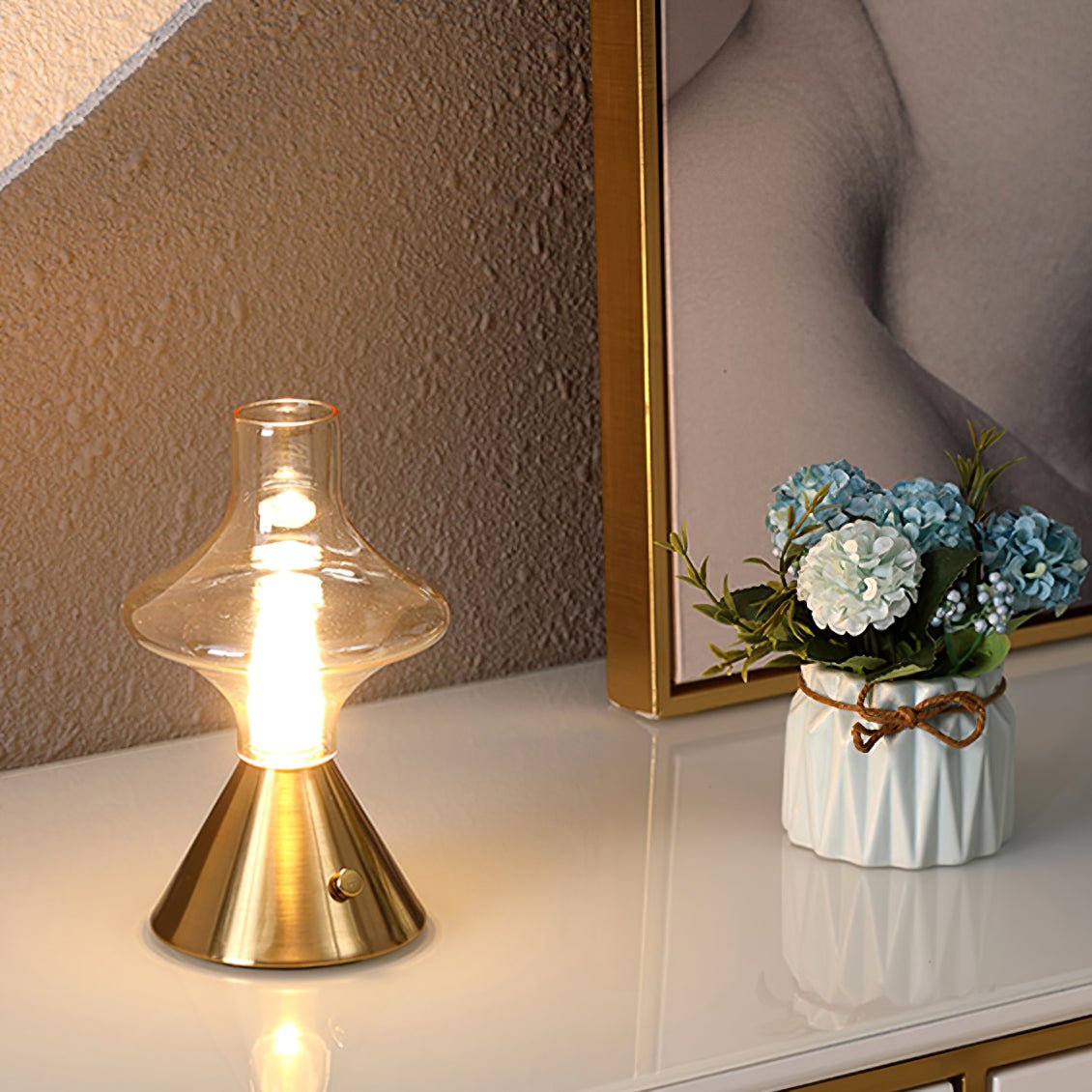 Theater Built-in Battery Table Lamp - Lumpaz
