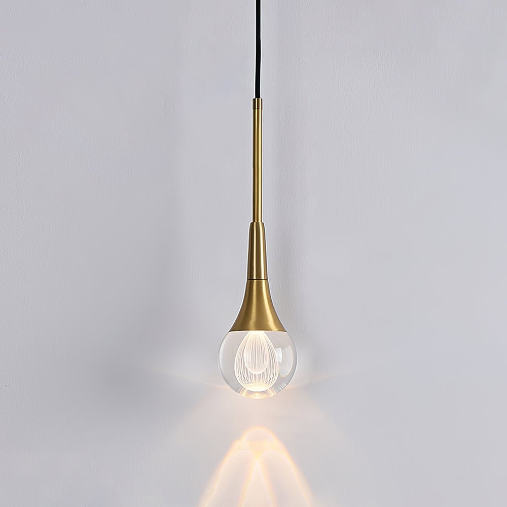 Teardrop Crystal Pendant Light - Lumpaz