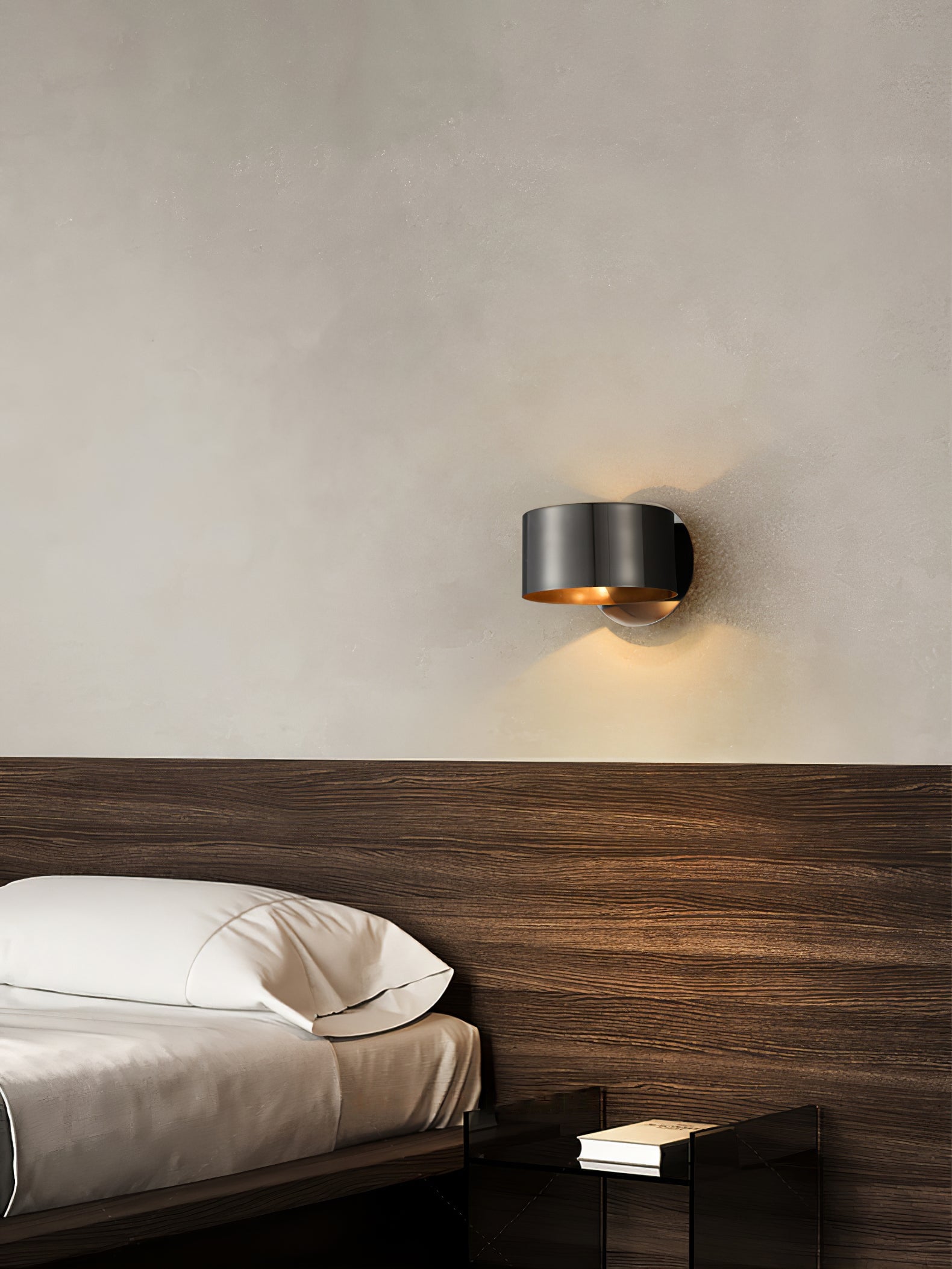 Brass Drum Wall Lamp - Lumpaz