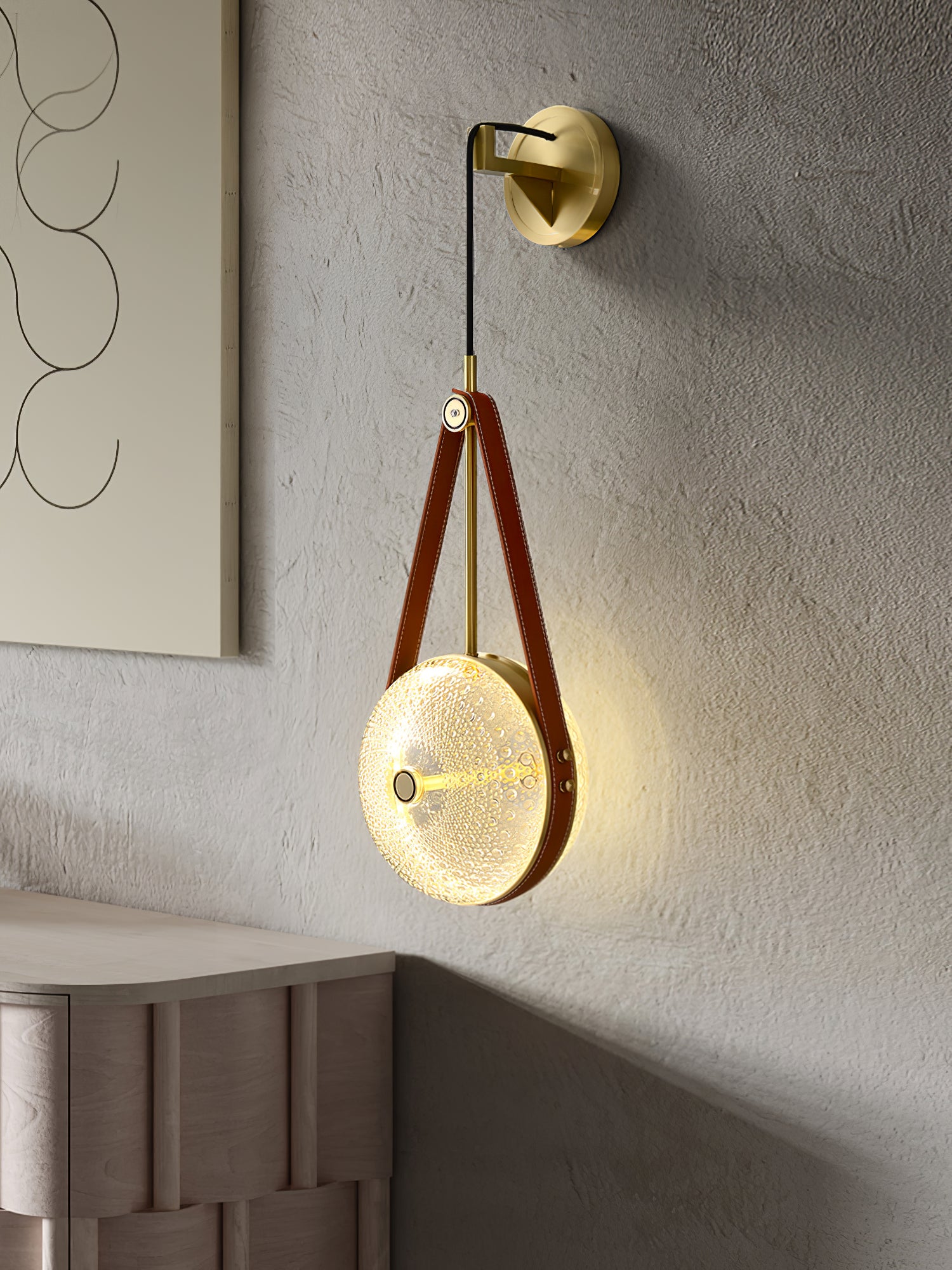 Clock Wall Lamp - Lumpaz