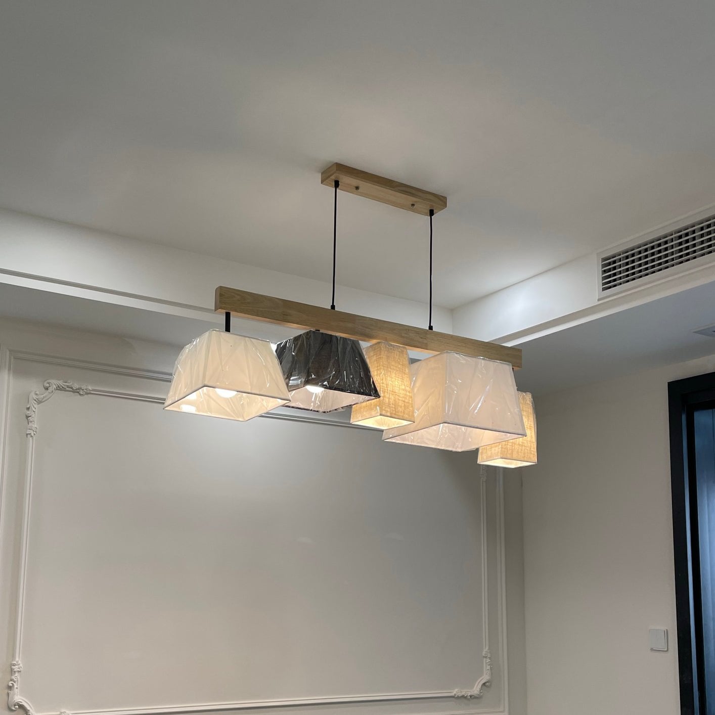 Lindby Wooden Chandelier - Lumpaz