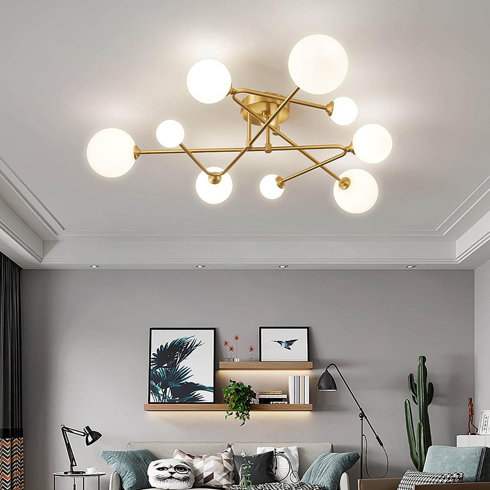 Sputnik Ceiling Lamp - Lumpaz