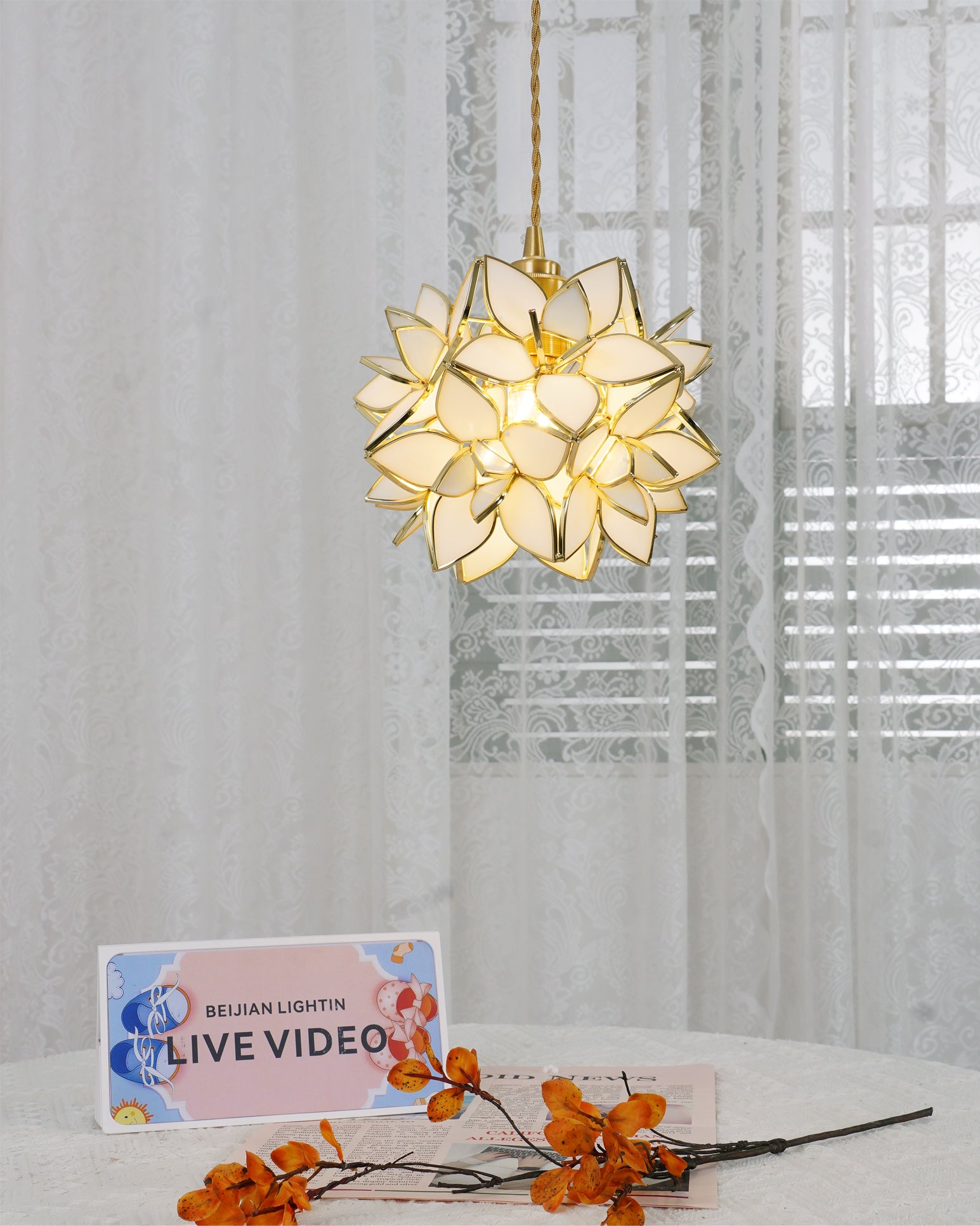 Capiz Pendant Lamp - Lumpaz