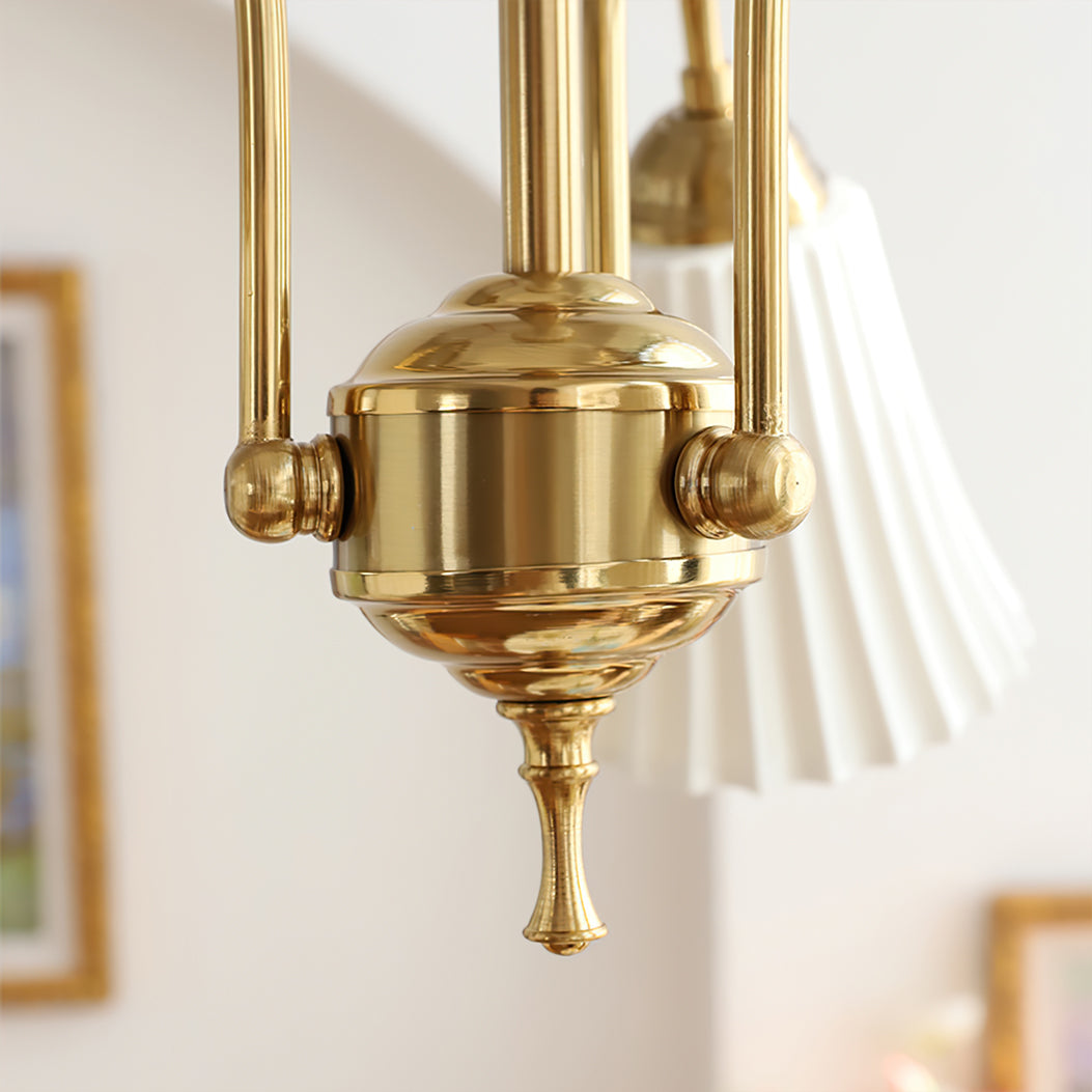 Asea Brass Chandelier - Lumpaz