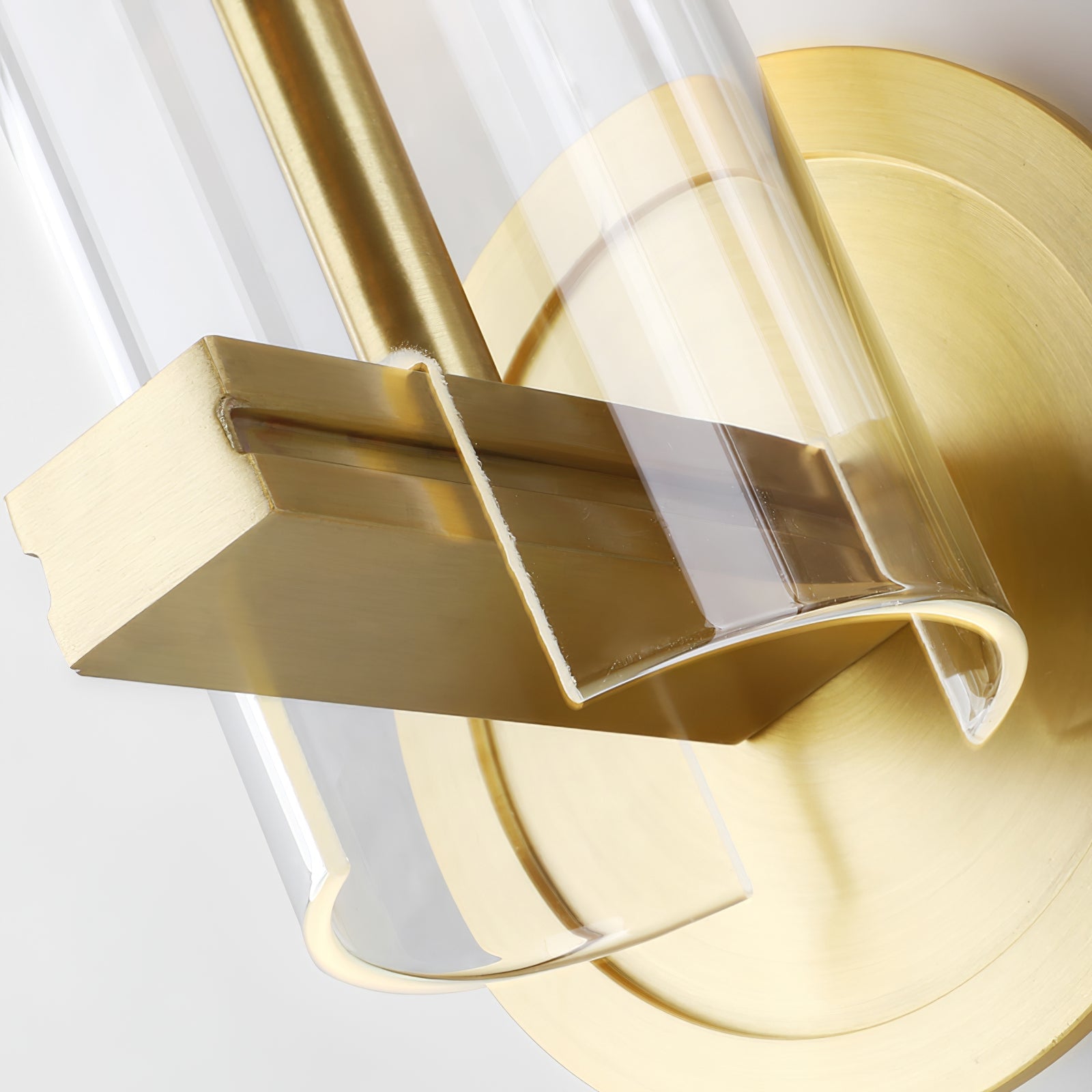 Glass Candlestick Wall Lamp - Lumpaz