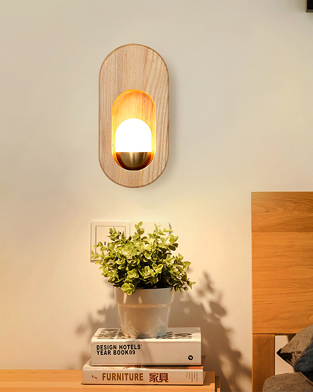 Egg Chaymae Wall Lamp - Lumpaz