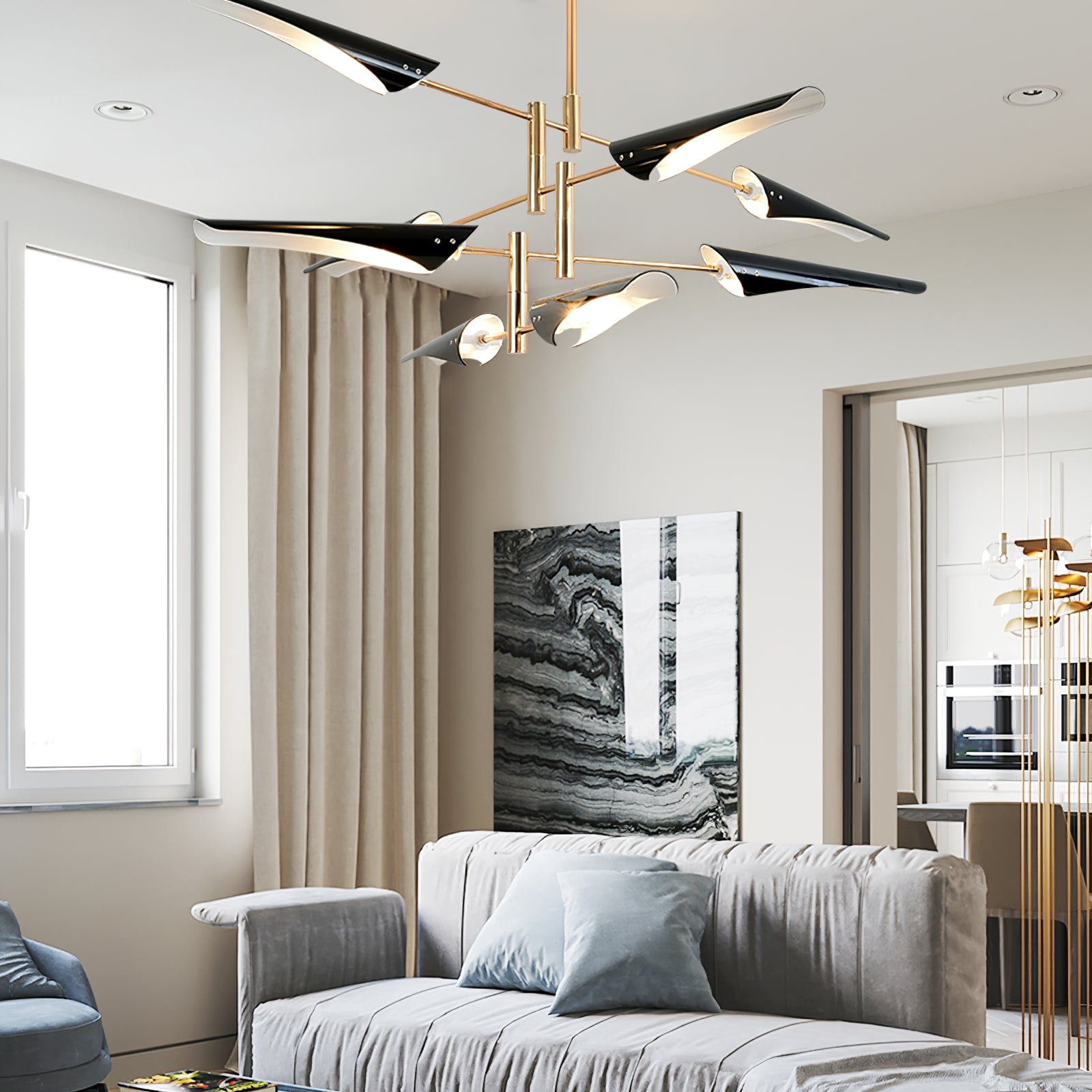 Abelon Chandelier - Lumpaz