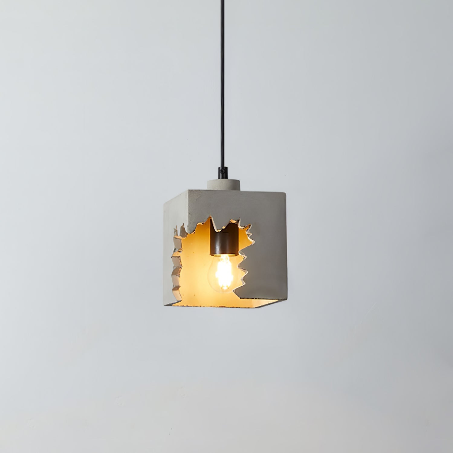 Cement Hanging Lamp - Lumpaz