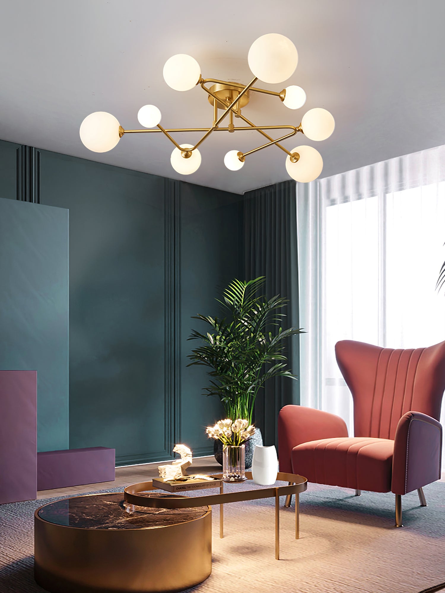 Sputnik Ceiling Lamp - Lumpaz