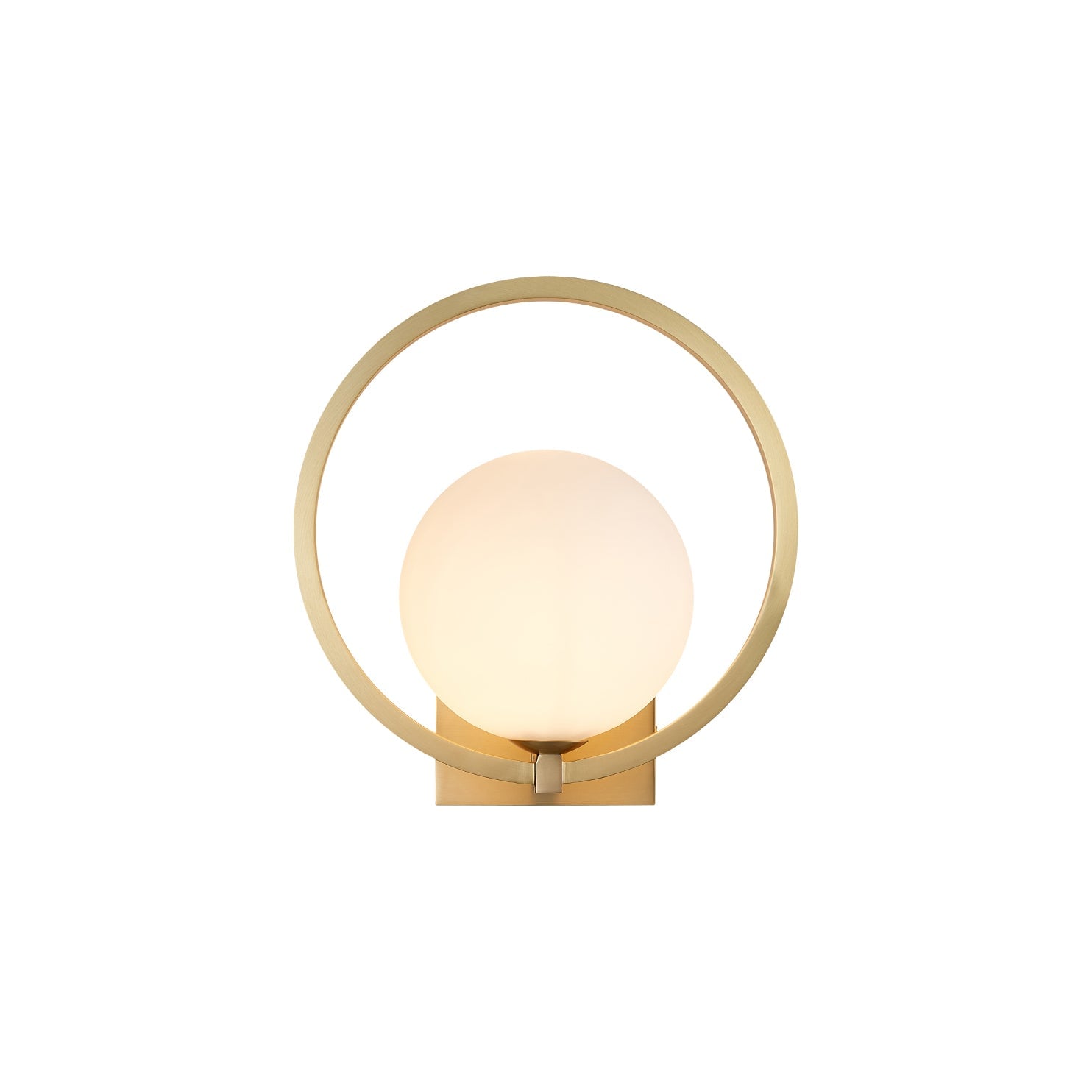 Lunar Brass Wall Lamp - Lumpaz