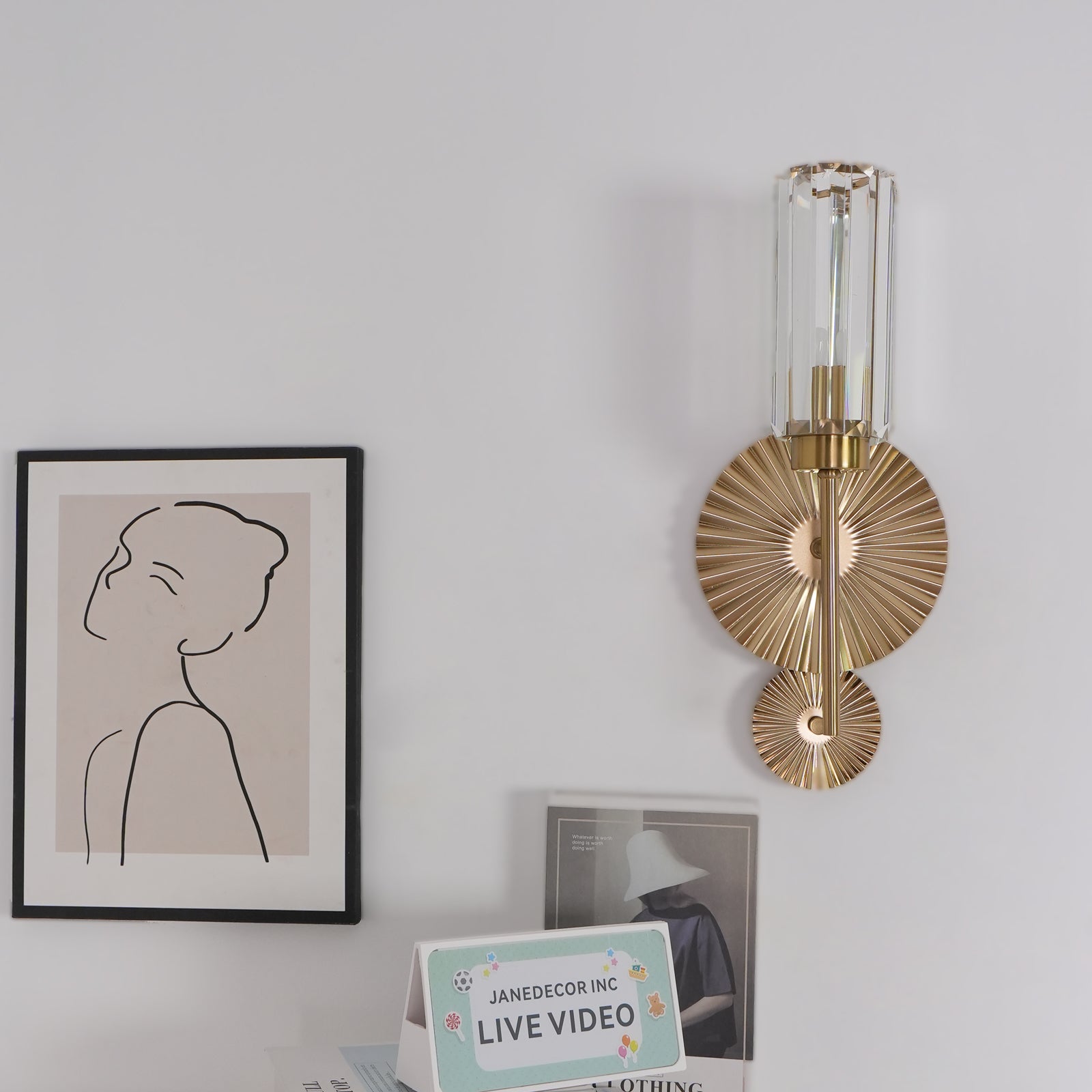 Cecily Wall Lamp - Lumpaz