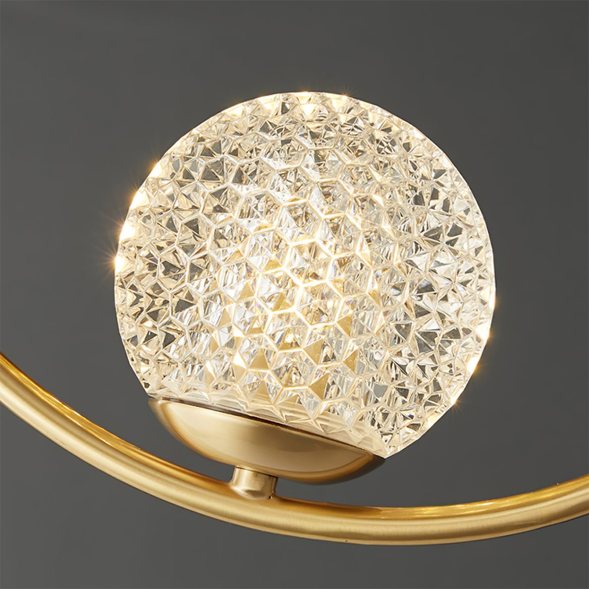 Jupiter Brass Pendant Lamp - Lumpaz